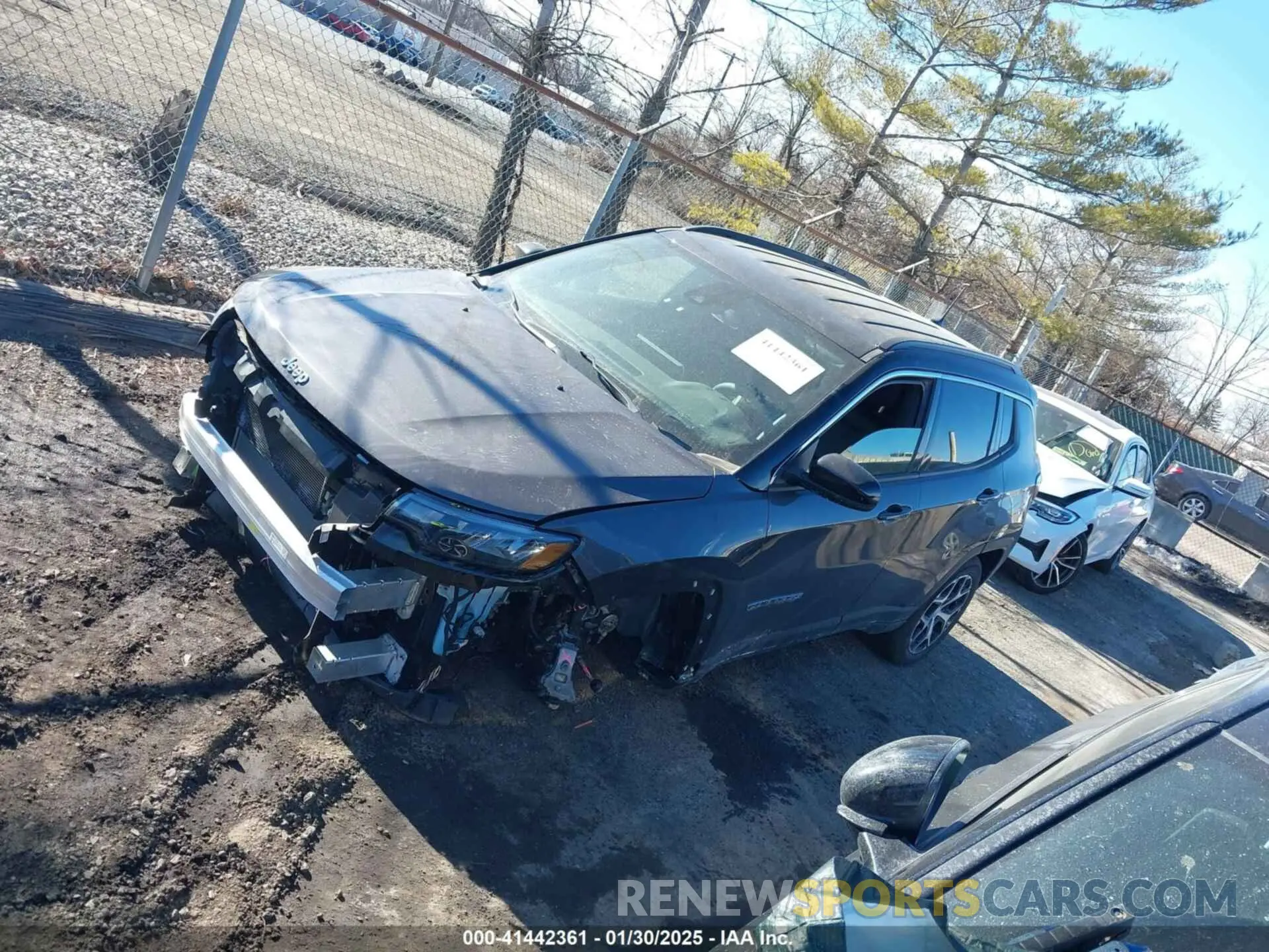 14 fotografías del automóvil dañado 3C4NJDCN6RT146226 JEEP COMPASS 2024
