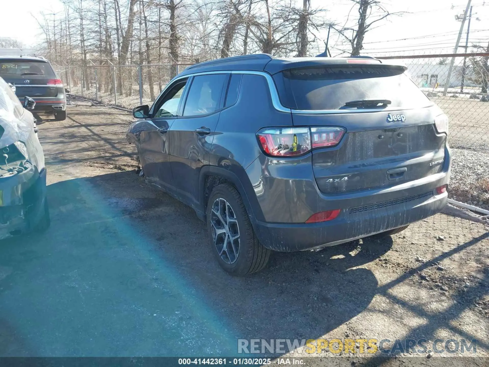 3 fotografías del automóvil dañado 3C4NJDCN6RT146226 JEEP COMPASS 2024