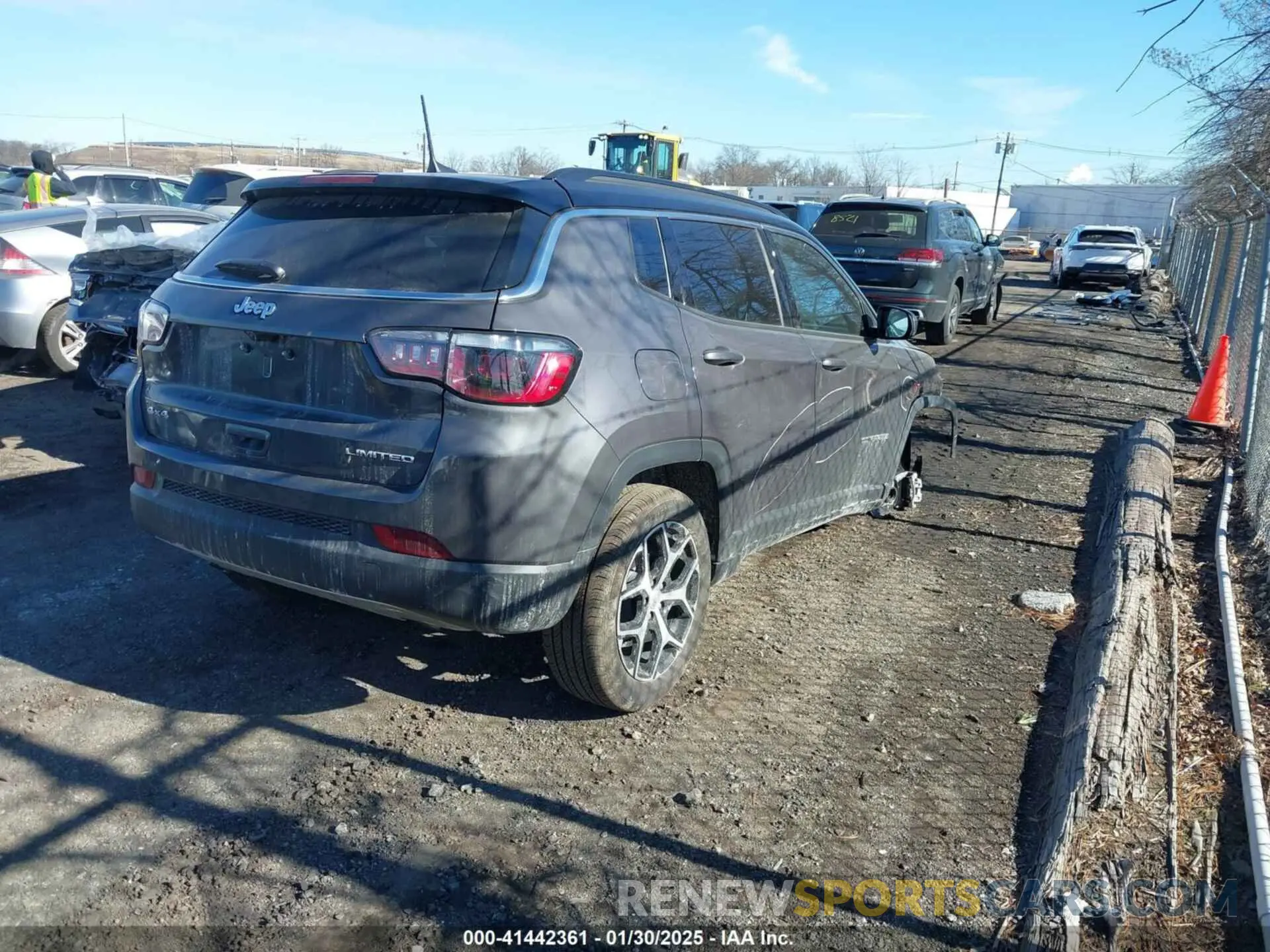 4 fotografías del automóvil dañado 3C4NJDCN6RT146226 JEEP COMPASS 2024