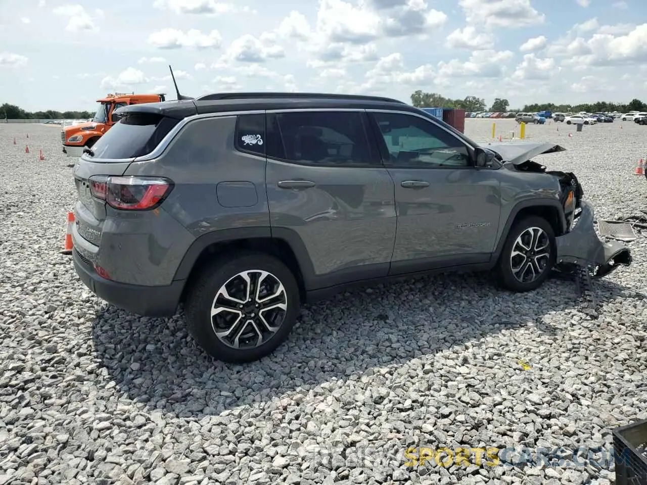 3 fotografías del automóvil dañado 3C4NJDCN6RT579853 JEEP COMPASS 2024