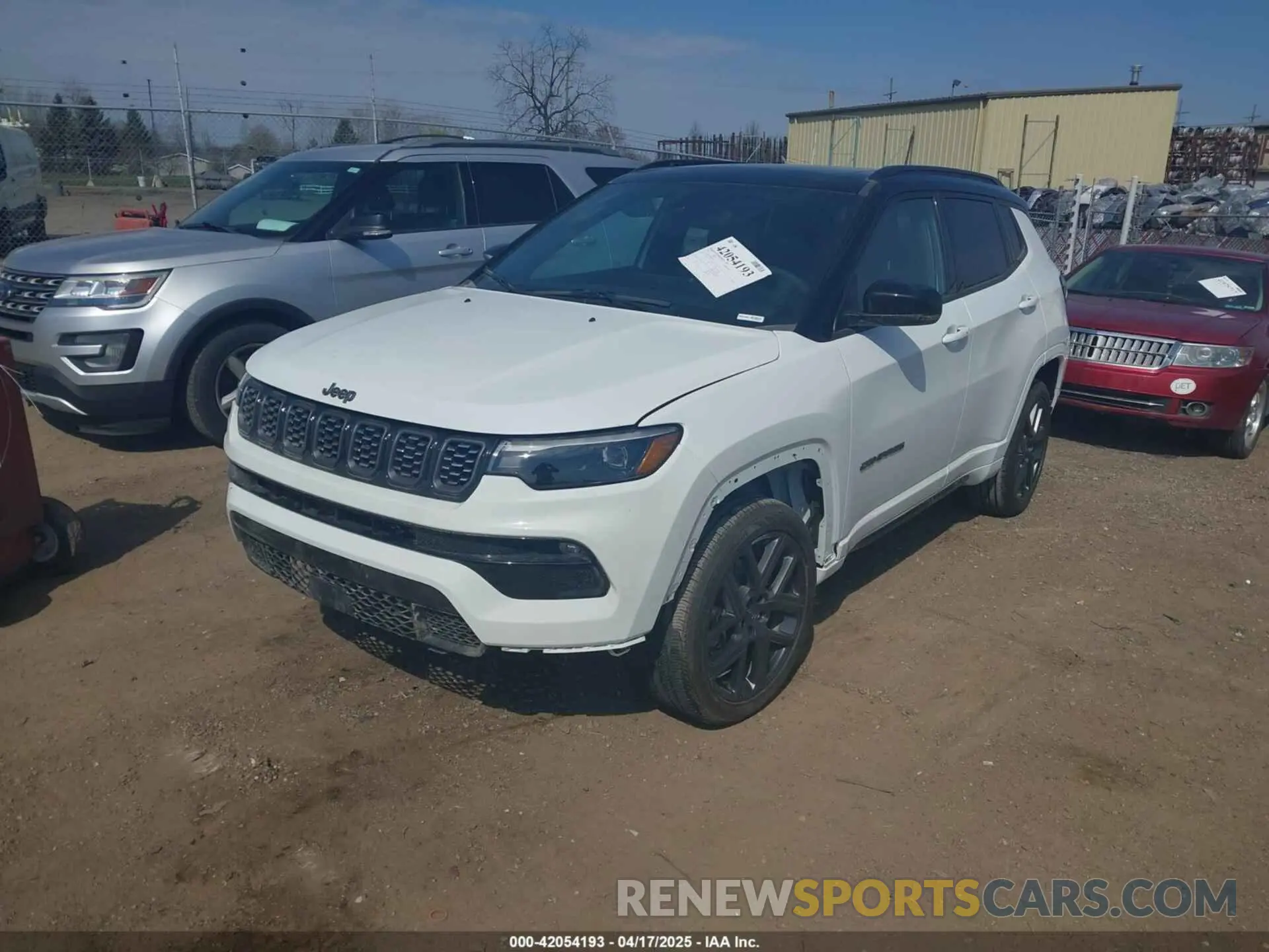 2 fotografías del automóvil dañado 3C4NJDCN7RT106527 JEEP COMPASS 2024