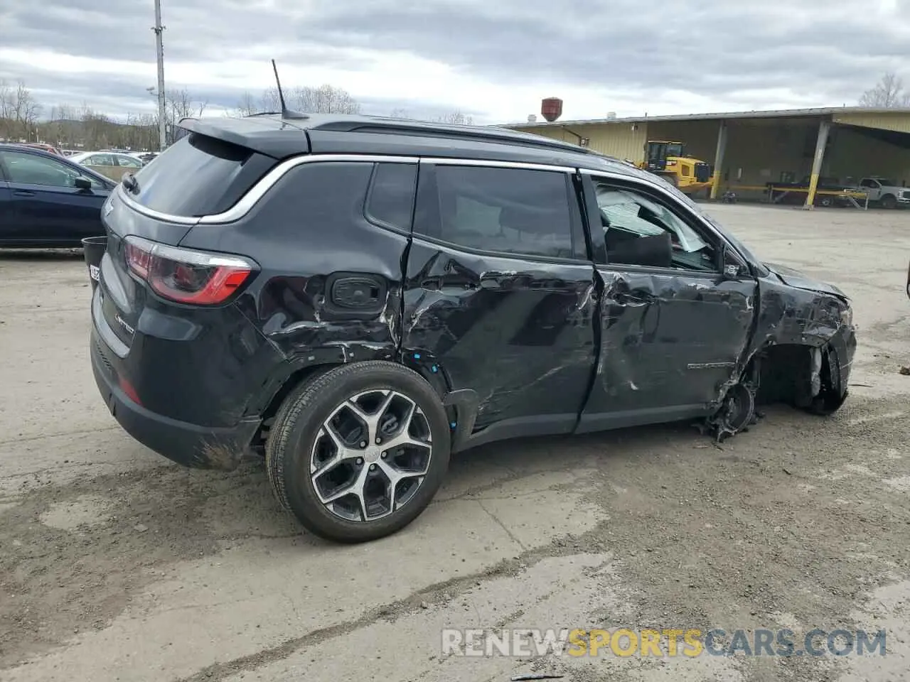 3 fotografías del automóvil dañado 3C4NJDCN8RT166610 JEEP COMPASS 2024