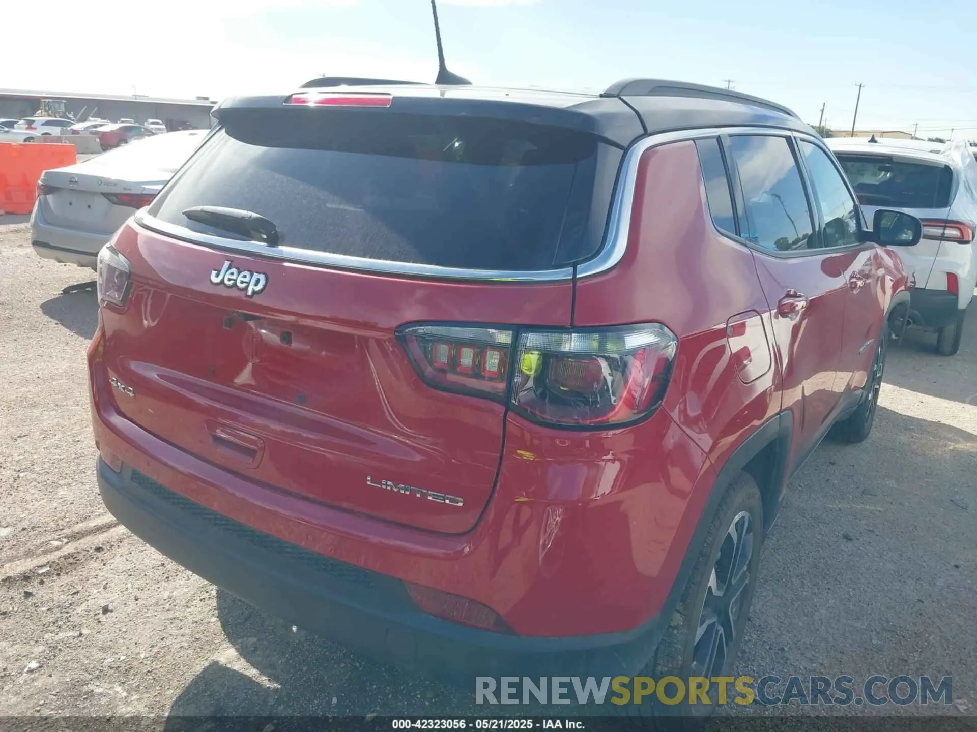 4 fotografías del automóvil dañado 3C4NJDCN8RT595360 JEEP COMPASS 2024