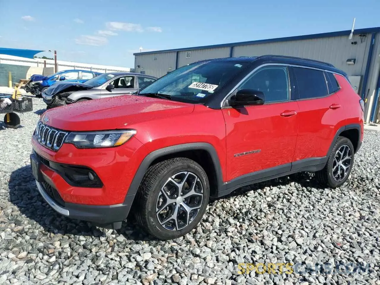 1 fotografías del automóvil dañado 3C4NJDCN8RT609113 JEEP COMPASS 2024