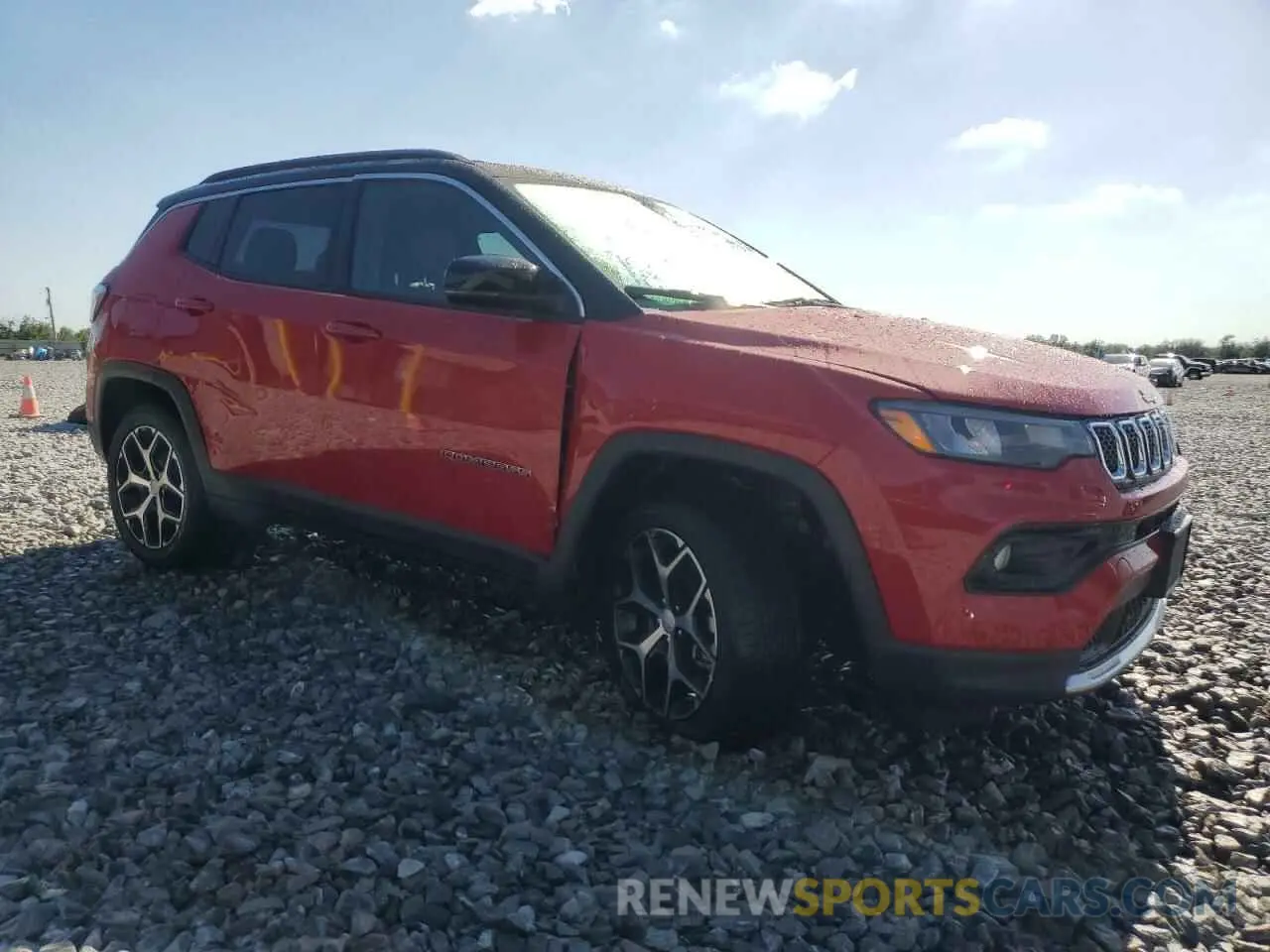 4 fotografías del automóvil dañado 3C4NJDCN8RT609113 JEEP COMPASS 2024