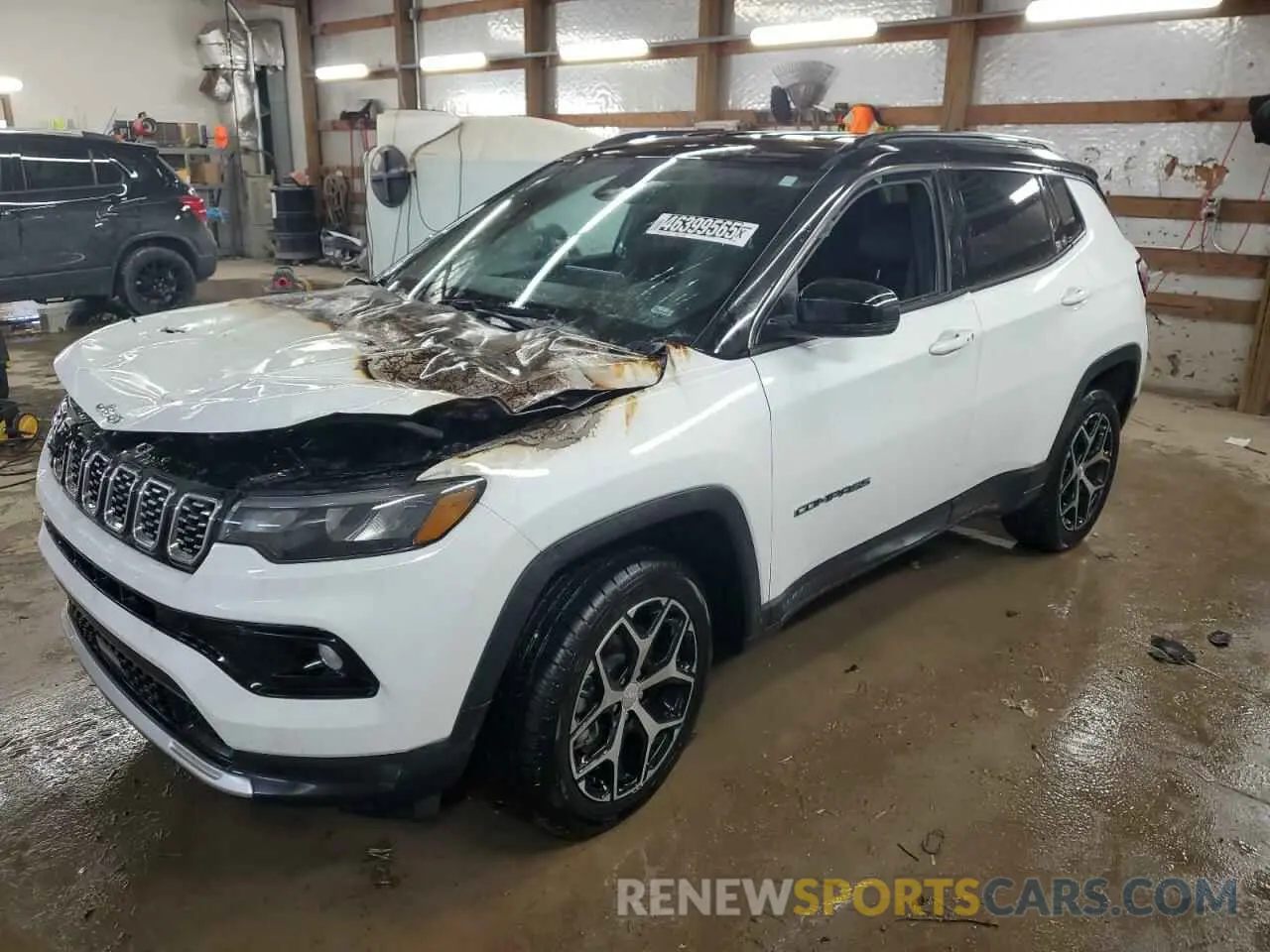 1 fotografías del automóvil dañado 3C4NJDCN9RT100549 JEEP COMPASS 2024