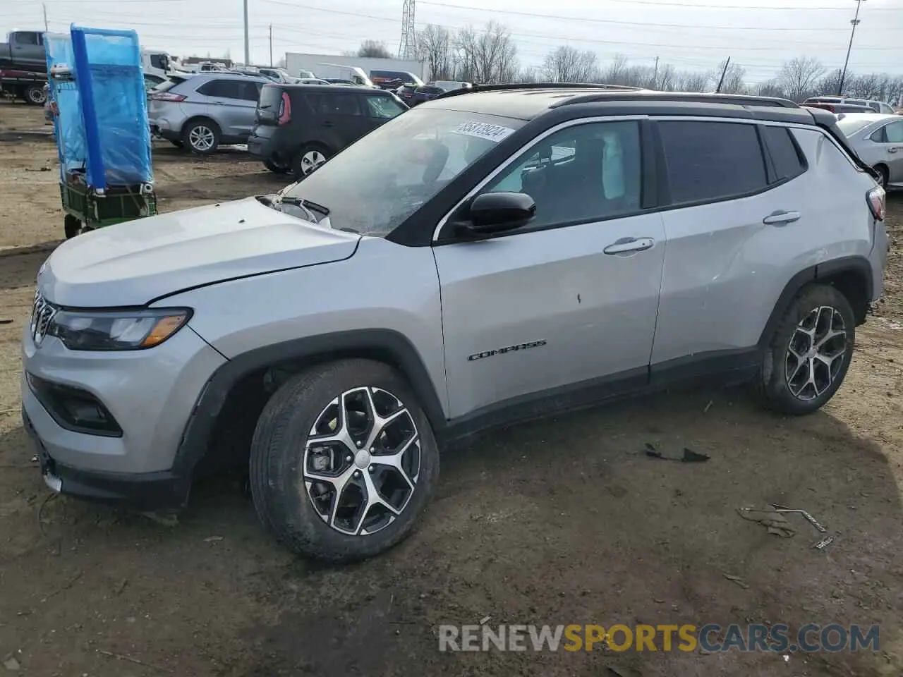 1 fotografías del automóvil dañado 3C4NJDCN9RT107193 JEEP COMPASS 2024