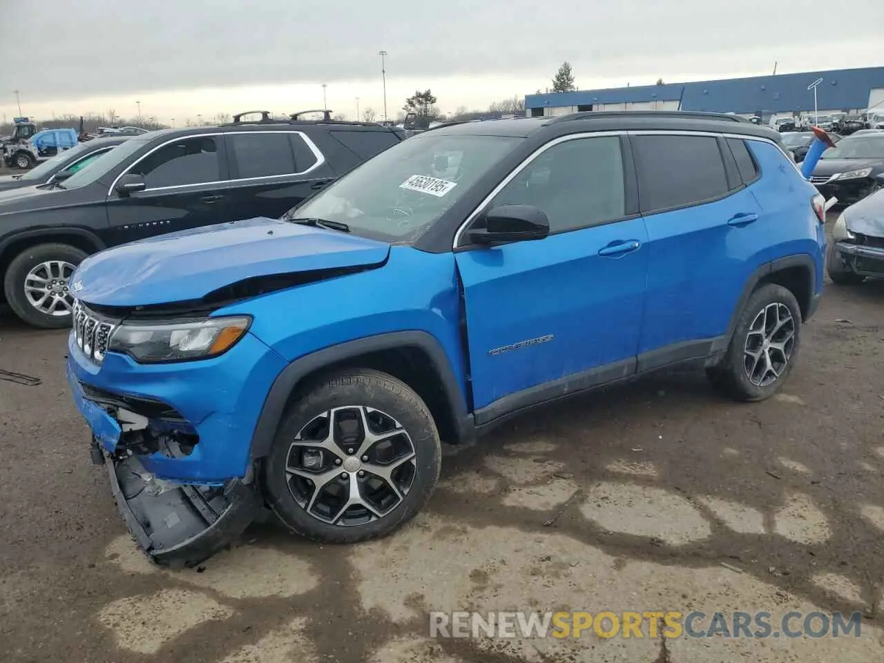 1 fotografías del automóvil dañado 3C4NJDCN9RT112510 JEEP COMPASS 2024