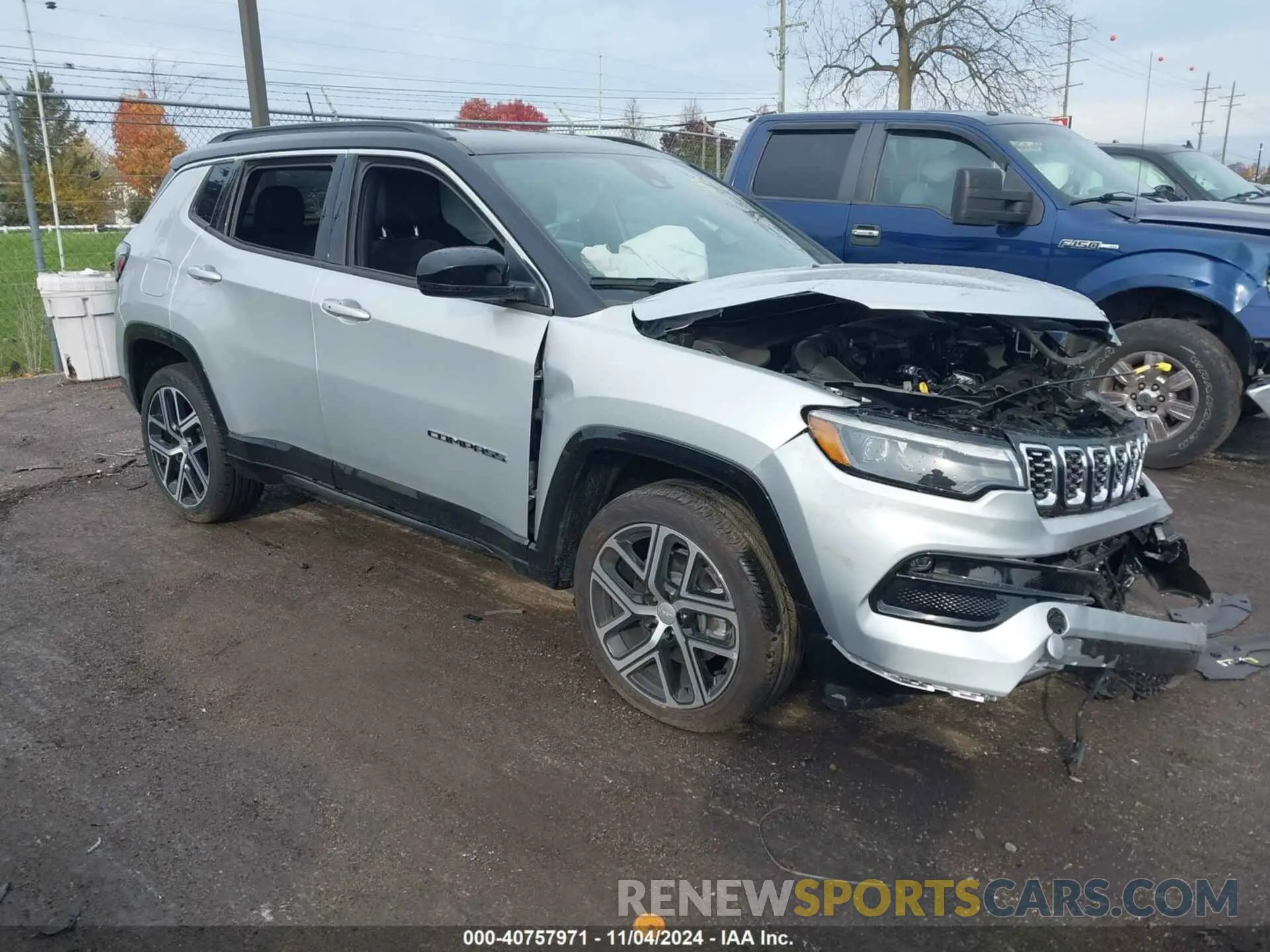 1 fotografías del automóvil dañado 3C4NJDCN9RT128903 JEEP COMPASS 2024