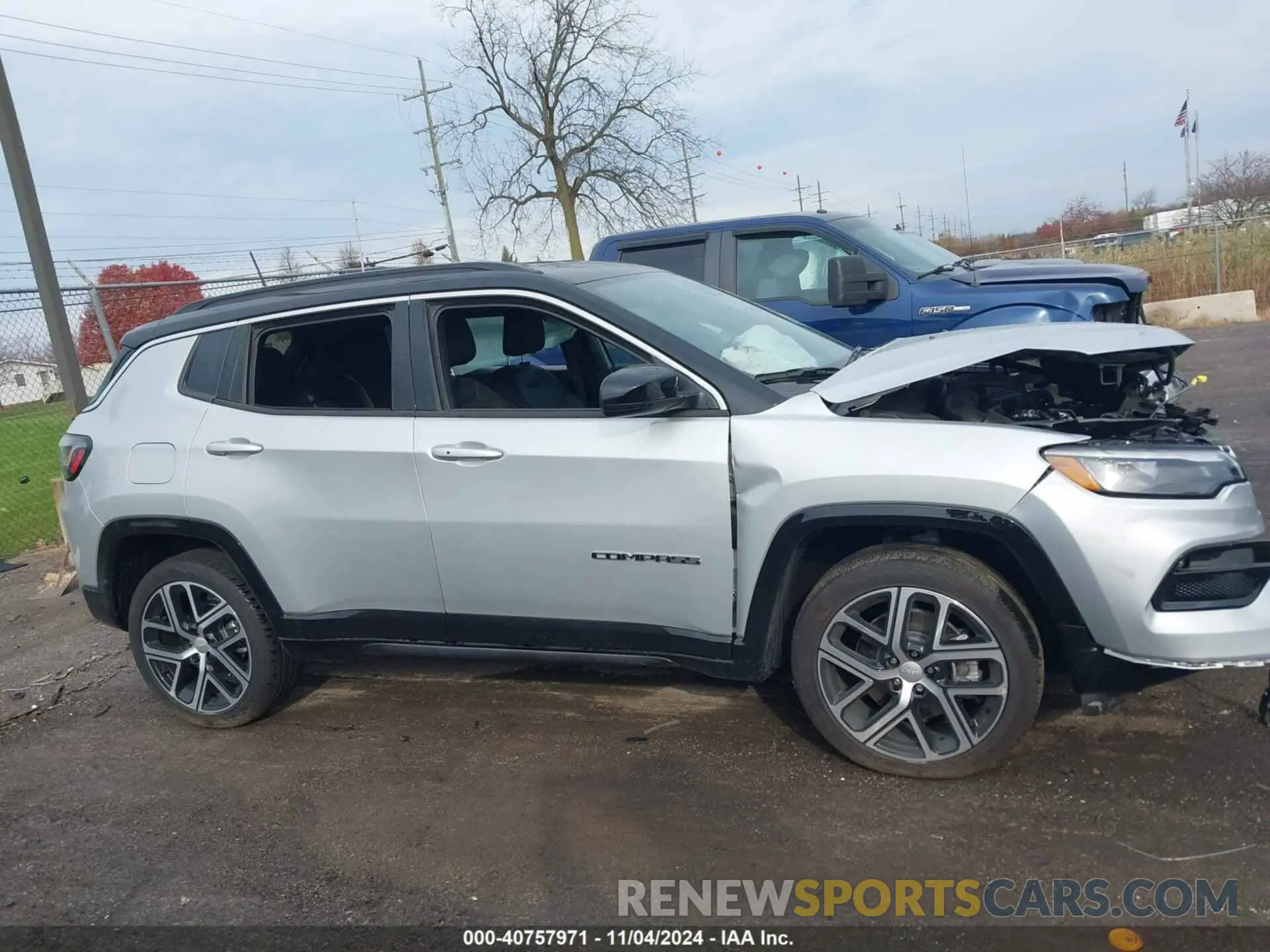 12 fotografías del automóvil dañado 3C4NJDCN9RT128903 JEEP COMPASS 2024