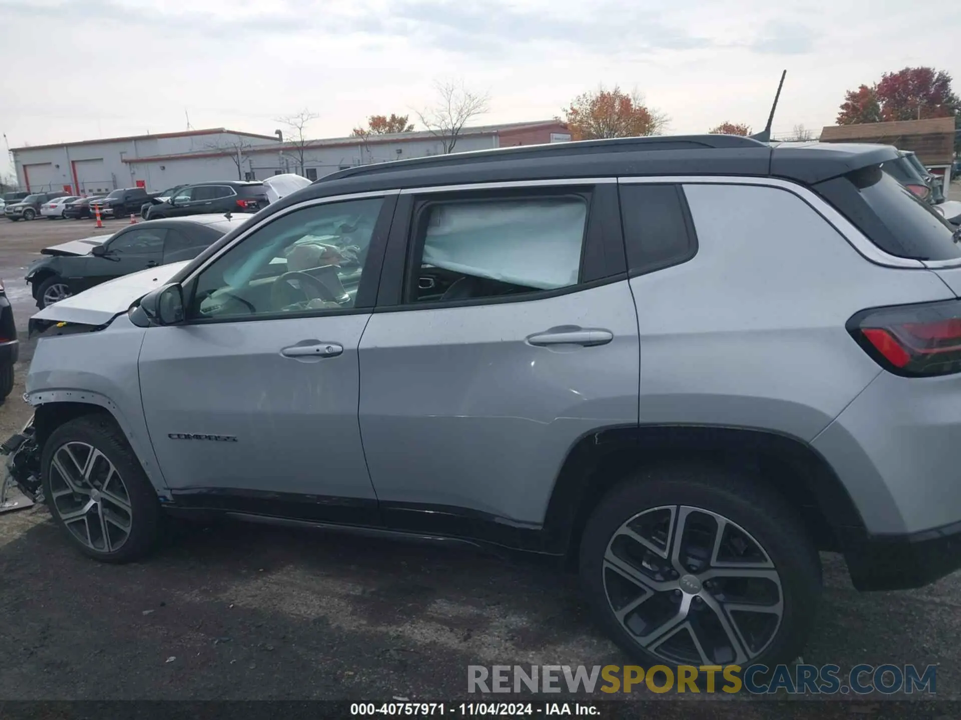 13 fotografías del automóvil dañado 3C4NJDCN9RT128903 JEEP COMPASS 2024