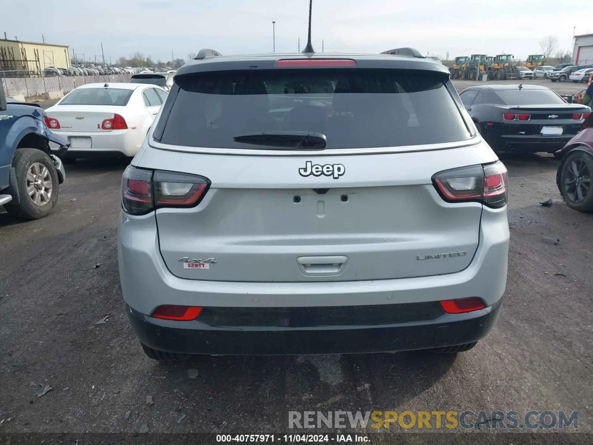 15 fotografías del automóvil dañado 3C4NJDCN9RT128903 JEEP COMPASS 2024