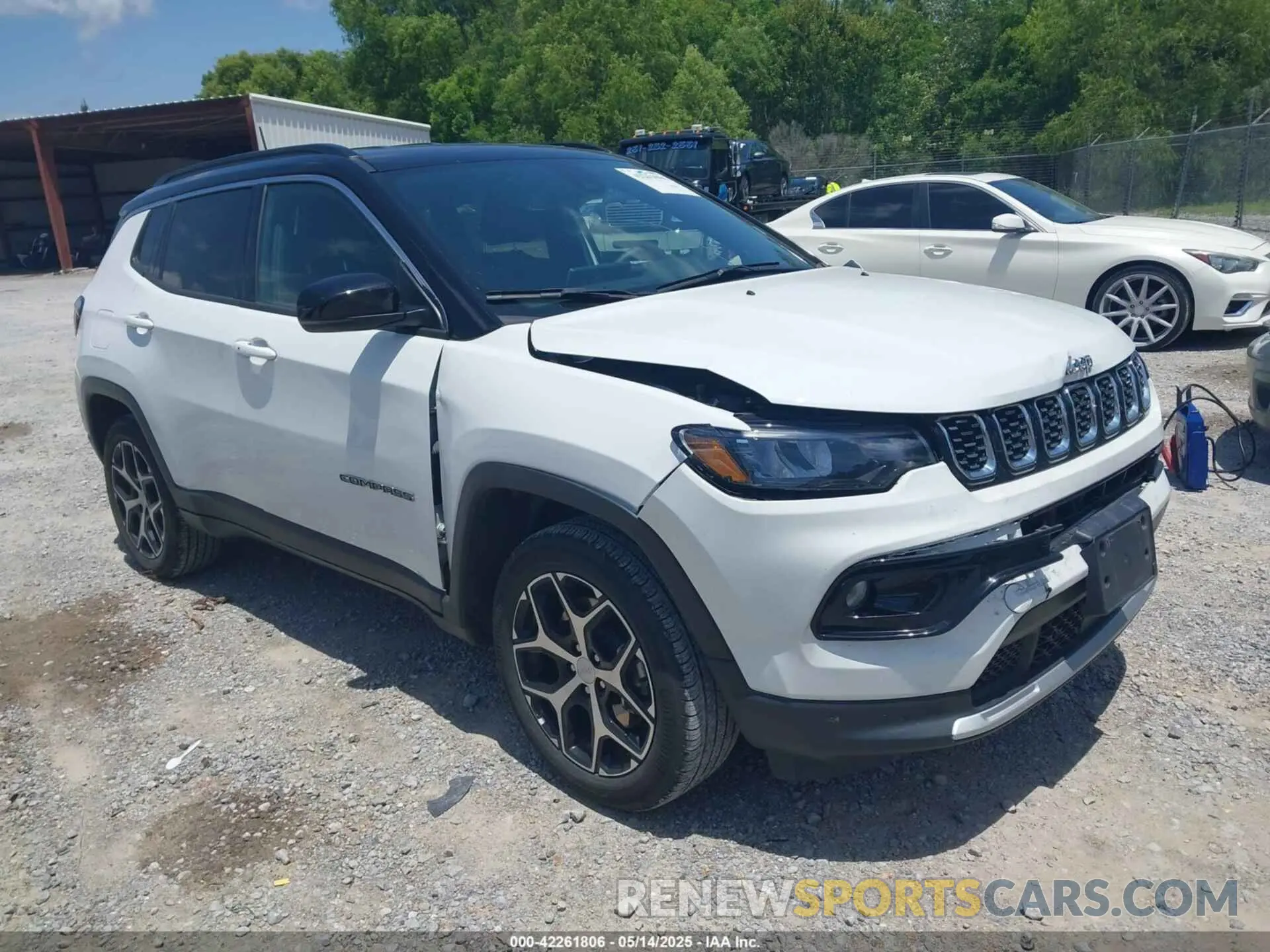 1 fotografías del automóvil dañado 3C4NJDCN9RT134474 JEEP COMPASS 2024