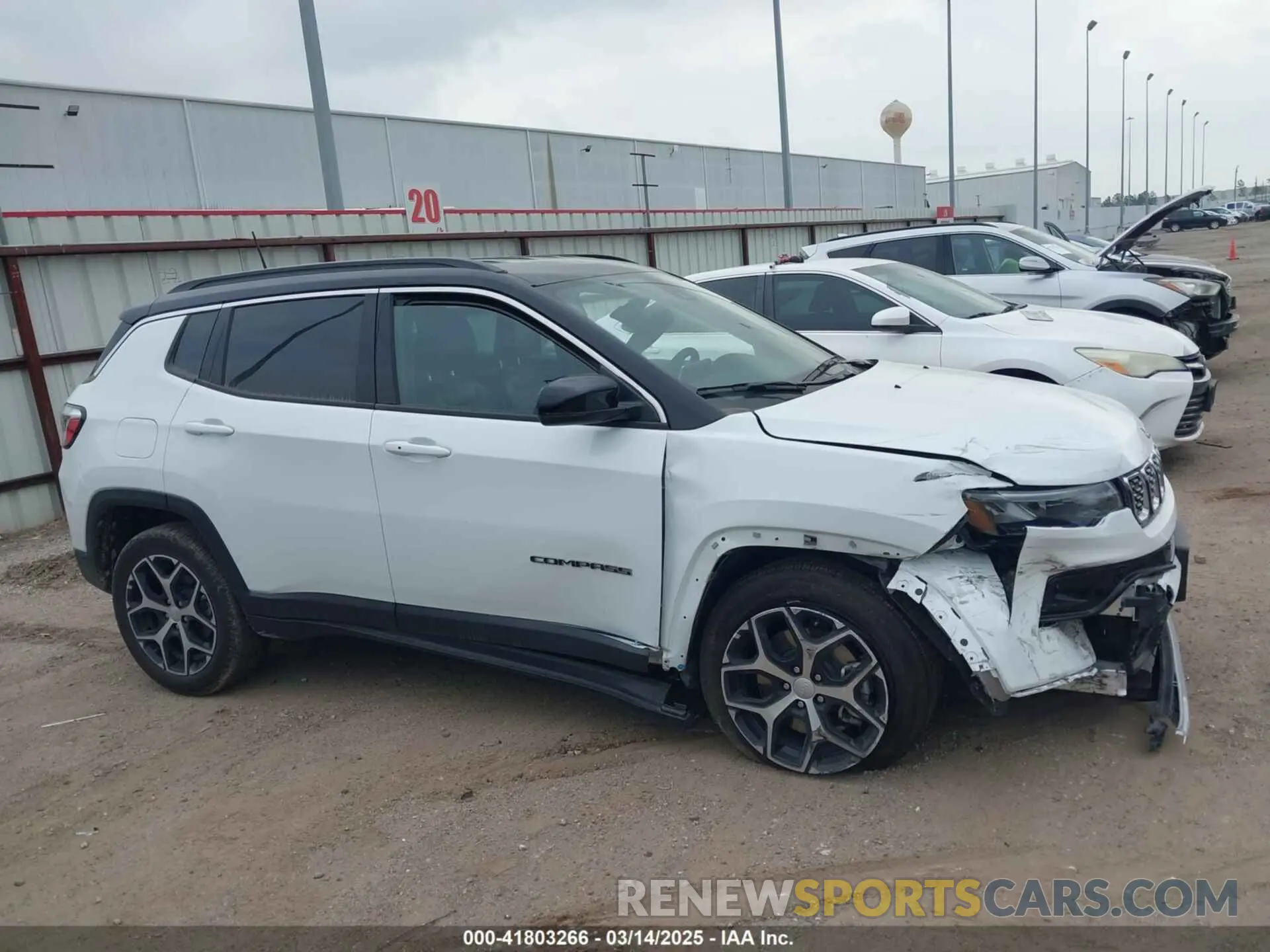 12 fotografías del automóvil dañado 3C4NJDCNXRT125346 JEEP COMPASS 2024