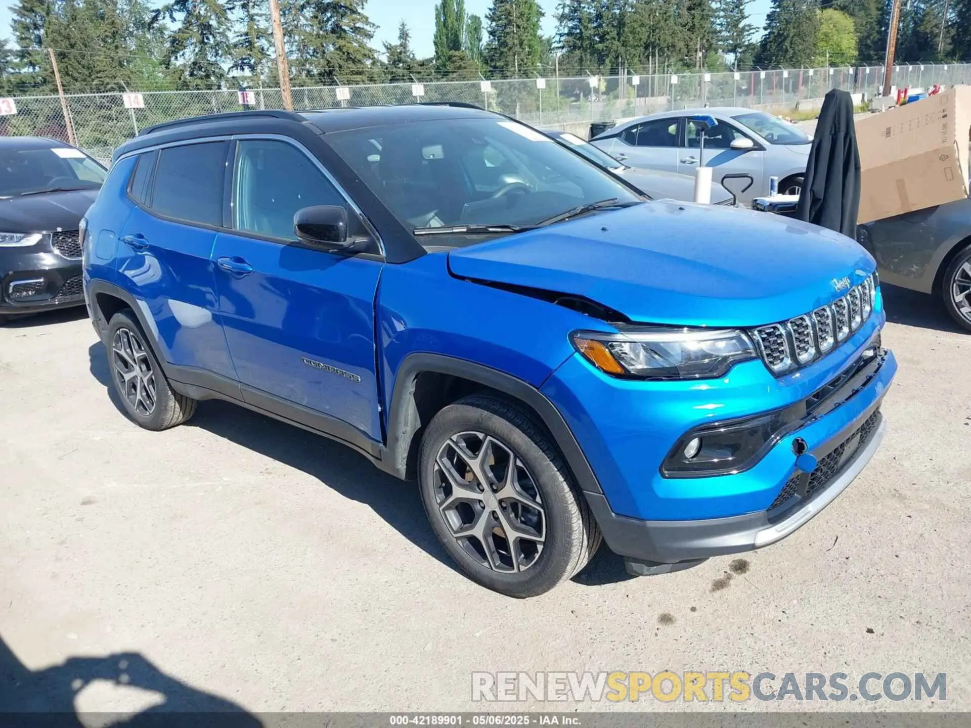 1 fotografías del automóvil dañado 3C4NJDCNXRT125377 JEEP COMPASS 2024