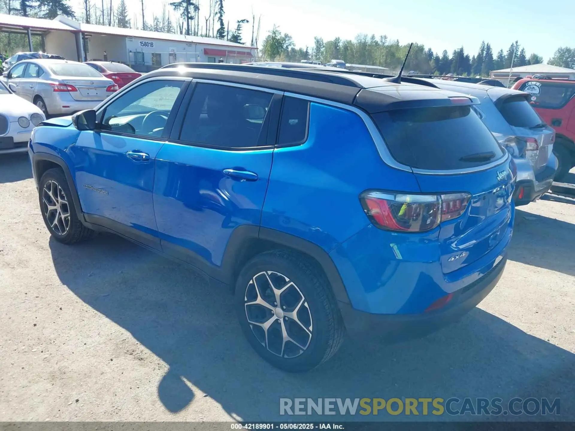 3 fotografías del automóvil dañado 3C4NJDCNXRT125377 JEEP COMPASS 2024