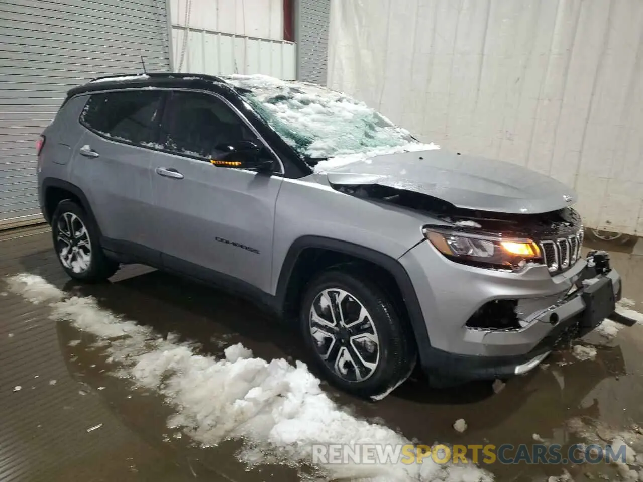 4 fotografías del automóvil dañado 3C4NJDCNXRT586403 JEEP COMPASS 2024