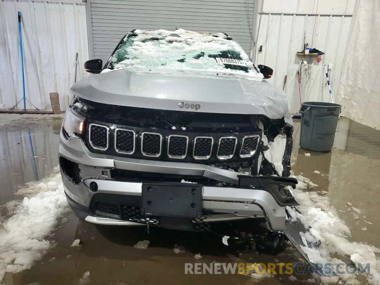 5 fotografías del automóvil dañado 3C4NJDCNXRT586403 JEEP COMPASS 2024