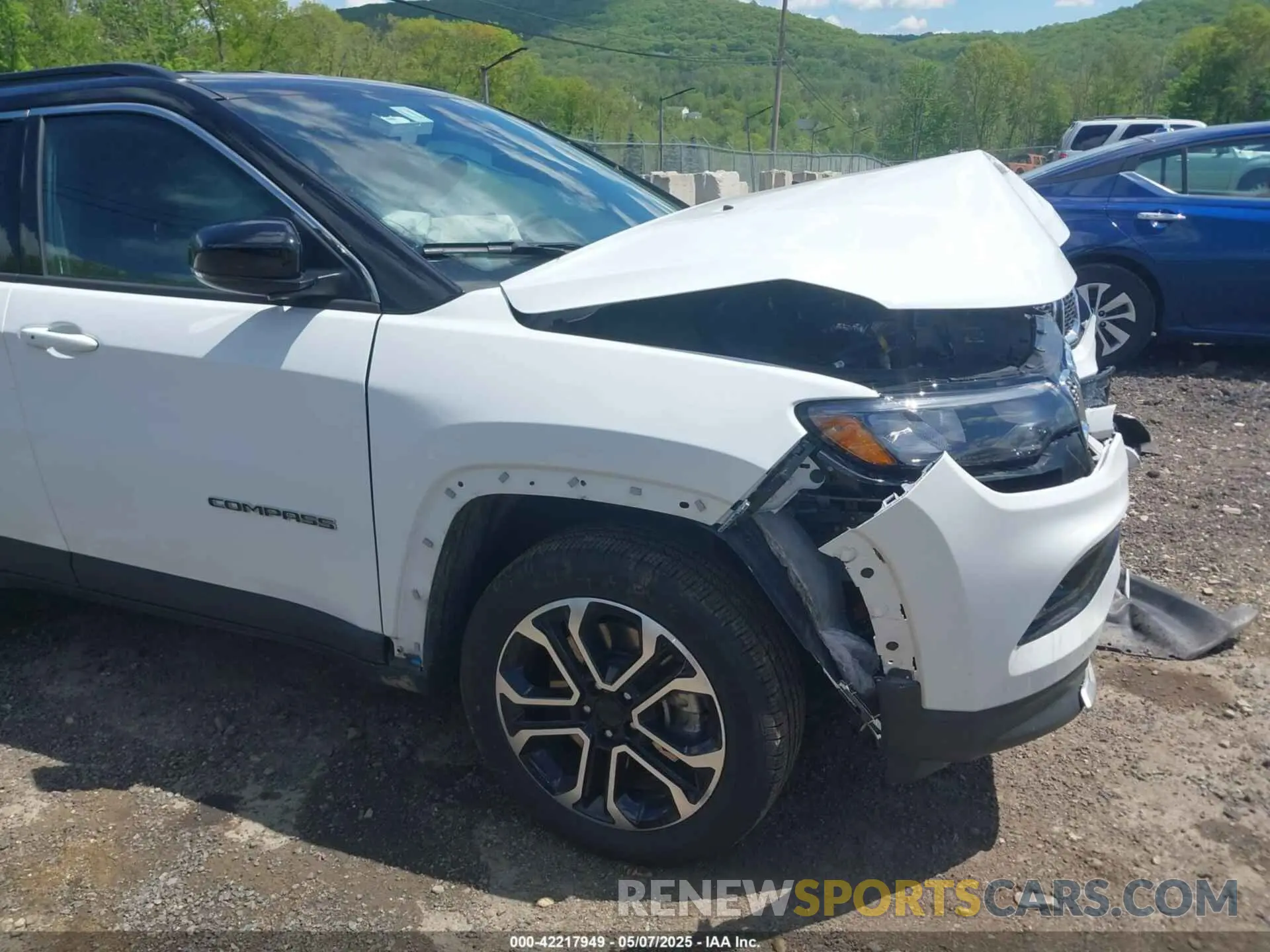 18 fotografías del automóvil dañado 3C4NJDCNXRT610750 JEEP COMPASS 2024