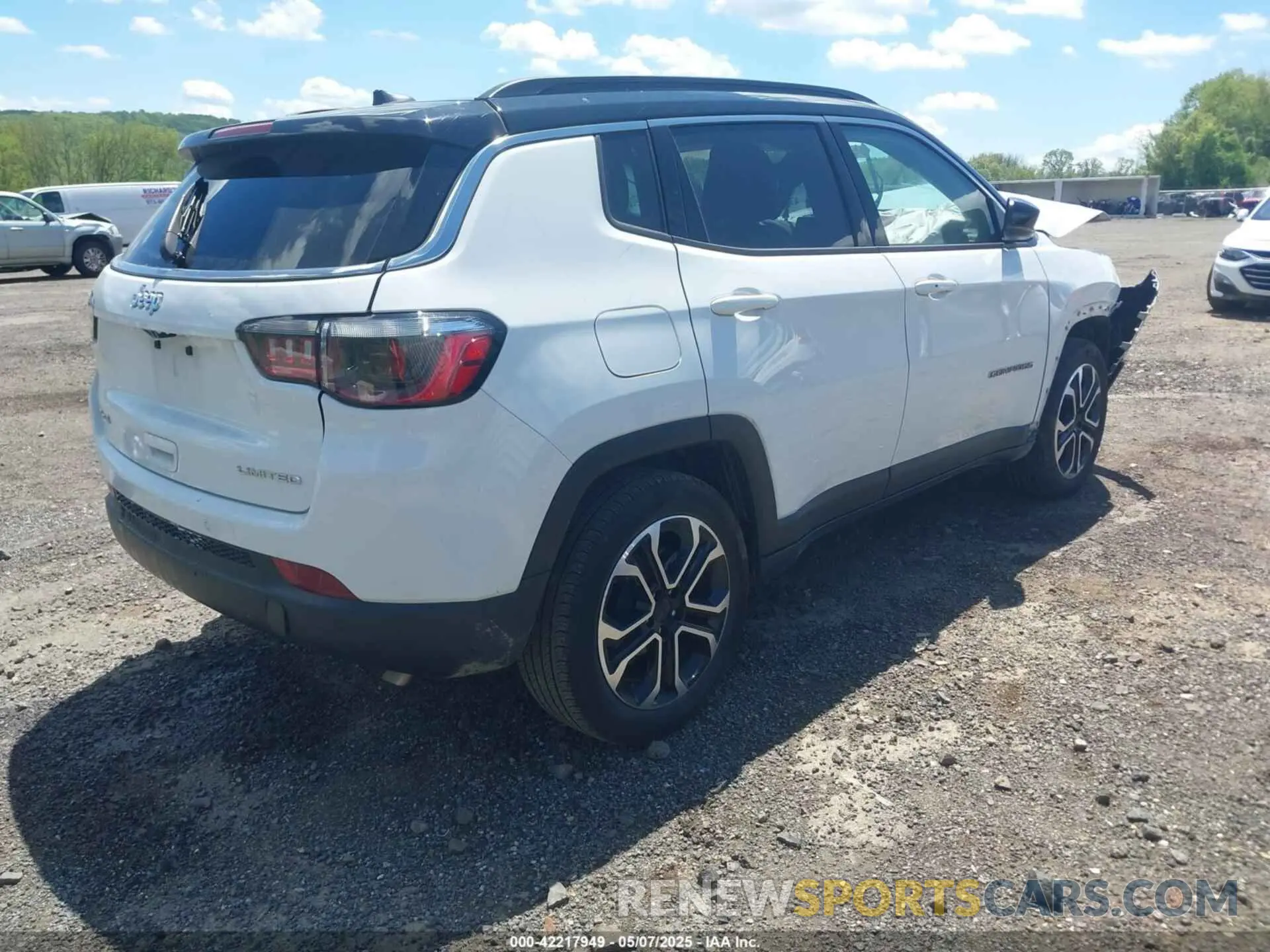 4 fotografías del automóvil dañado 3C4NJDCNXRT610750 JEEP COMPASS 2024