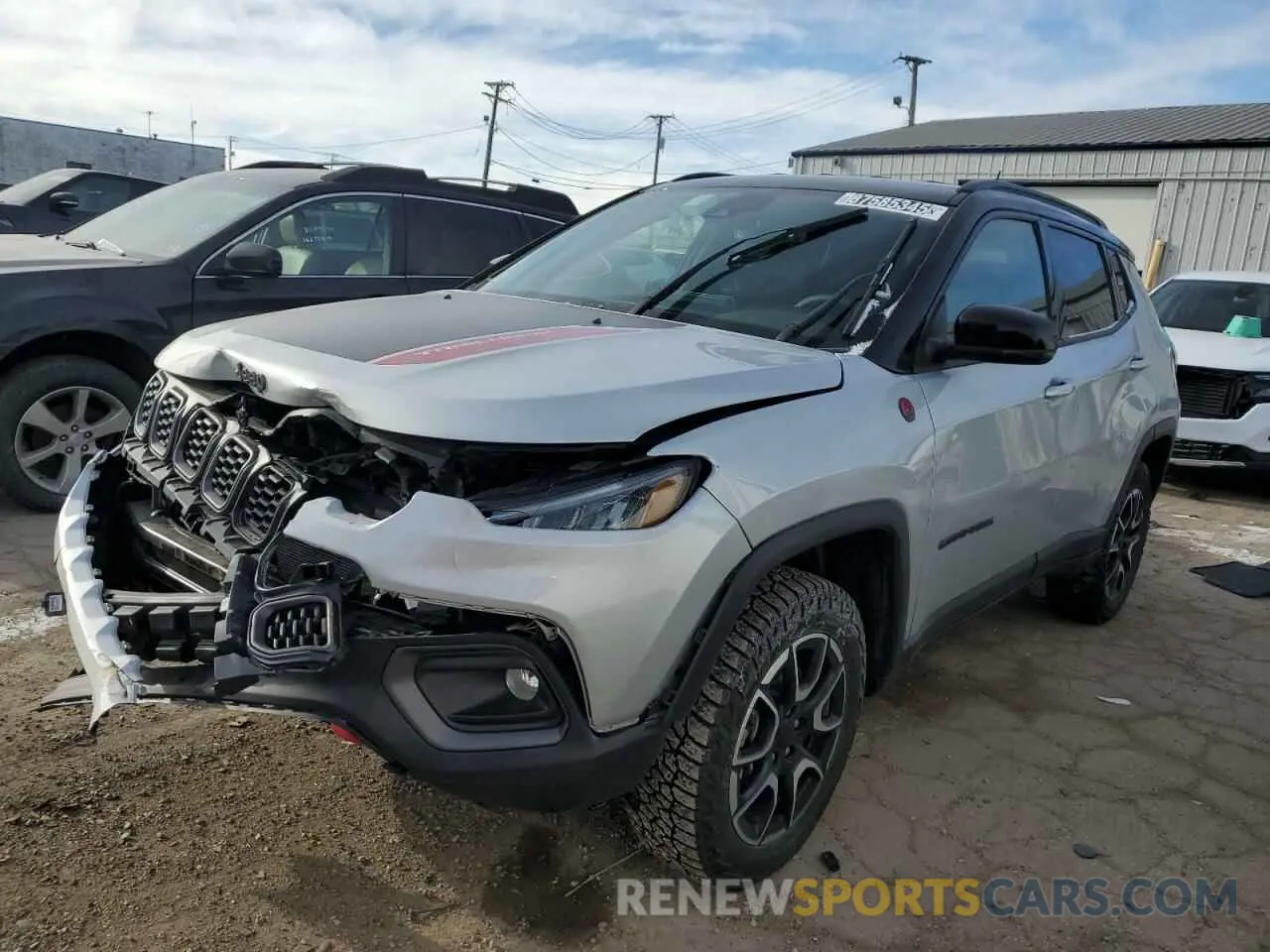 1 fotografías del automóvil dañado 3C4NJDDN2RT145072 JEEP COMPASS 2024