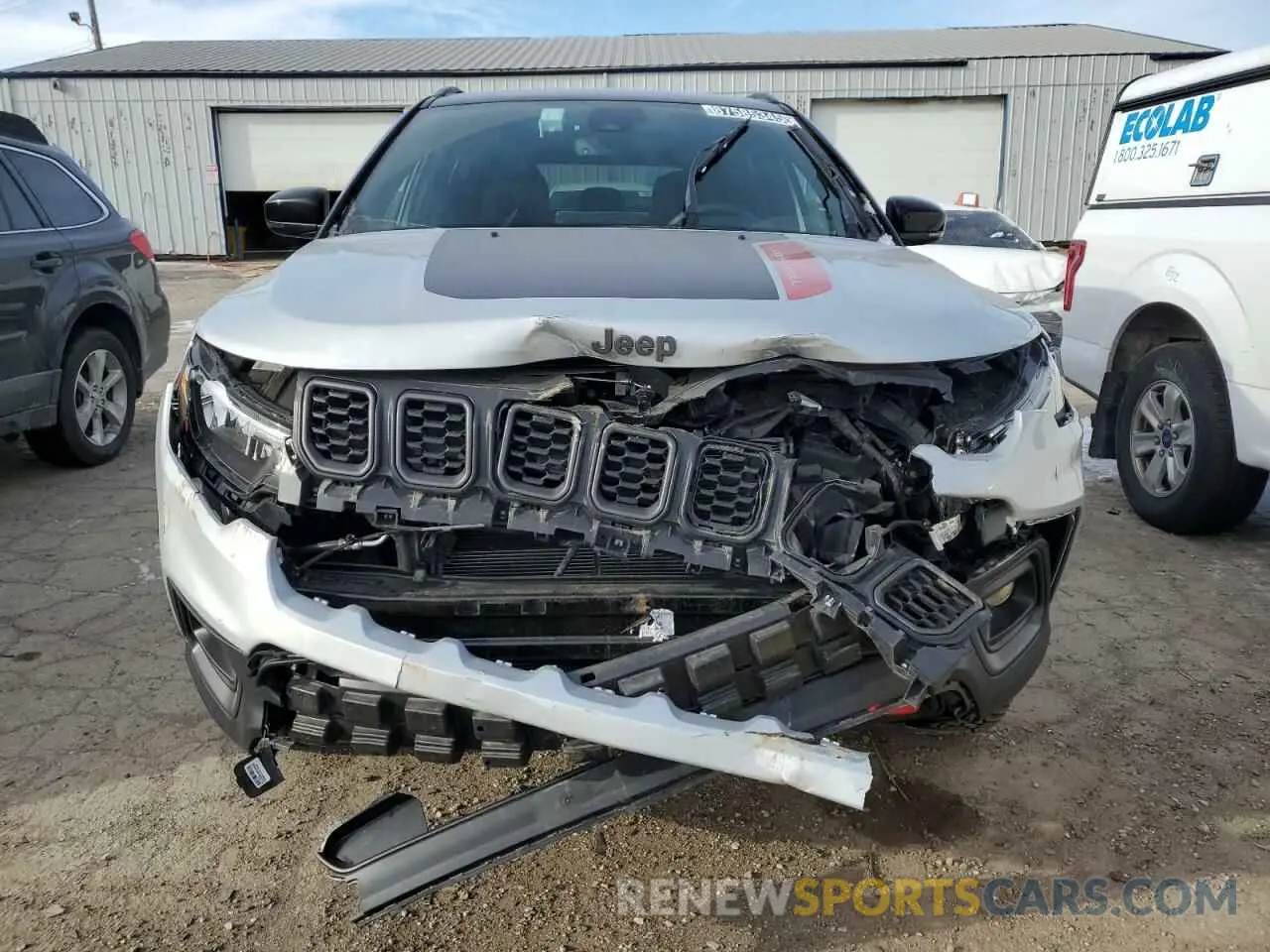 5 fotografías del automóvil dañado 3C4NJDDN2RT145072 JEEP COMPASS 2024