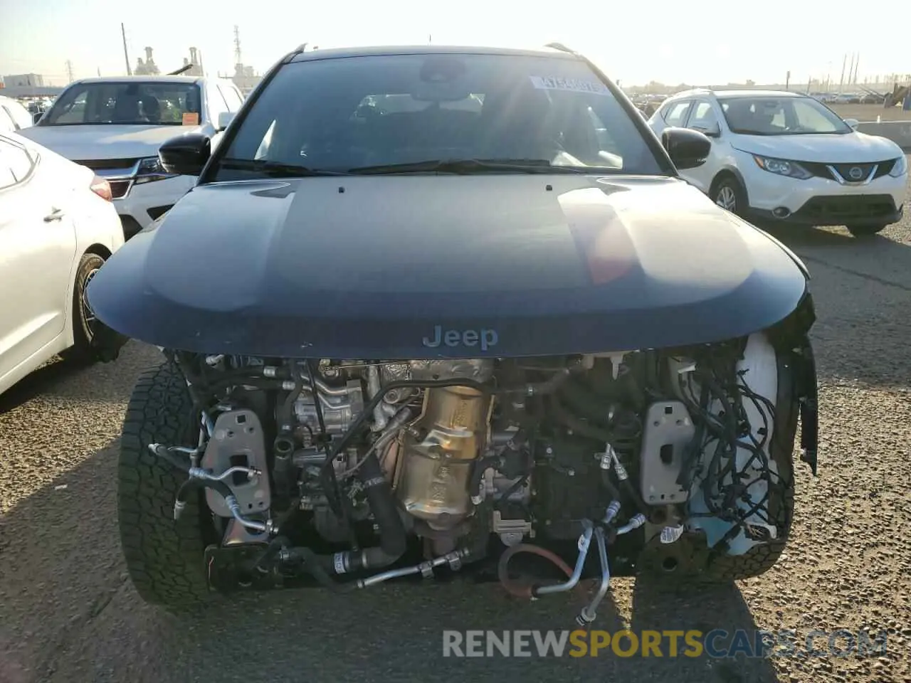 5 fotografías del automóvil dañado 3C4NJDDN3RT137322 JEEP COMPASS 2024