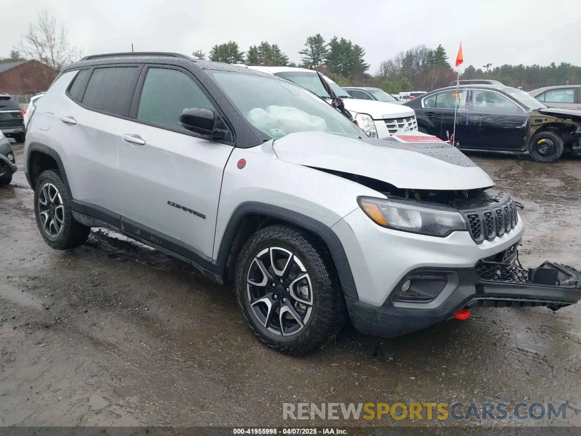 1 fotografías del automóvil dañado 3C4NJDDN3RT166786 JEEP COMPASS 2024