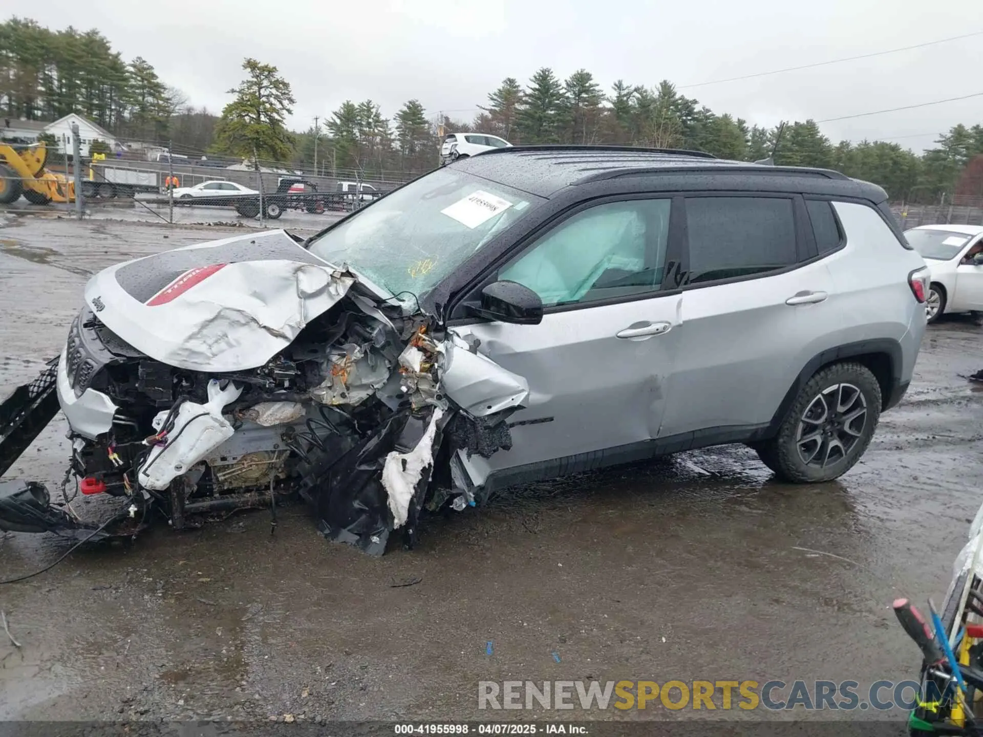 14 fotografías del automóvil dañado 3C4NJDDN3RT166786 JEEP COMPASS 2024