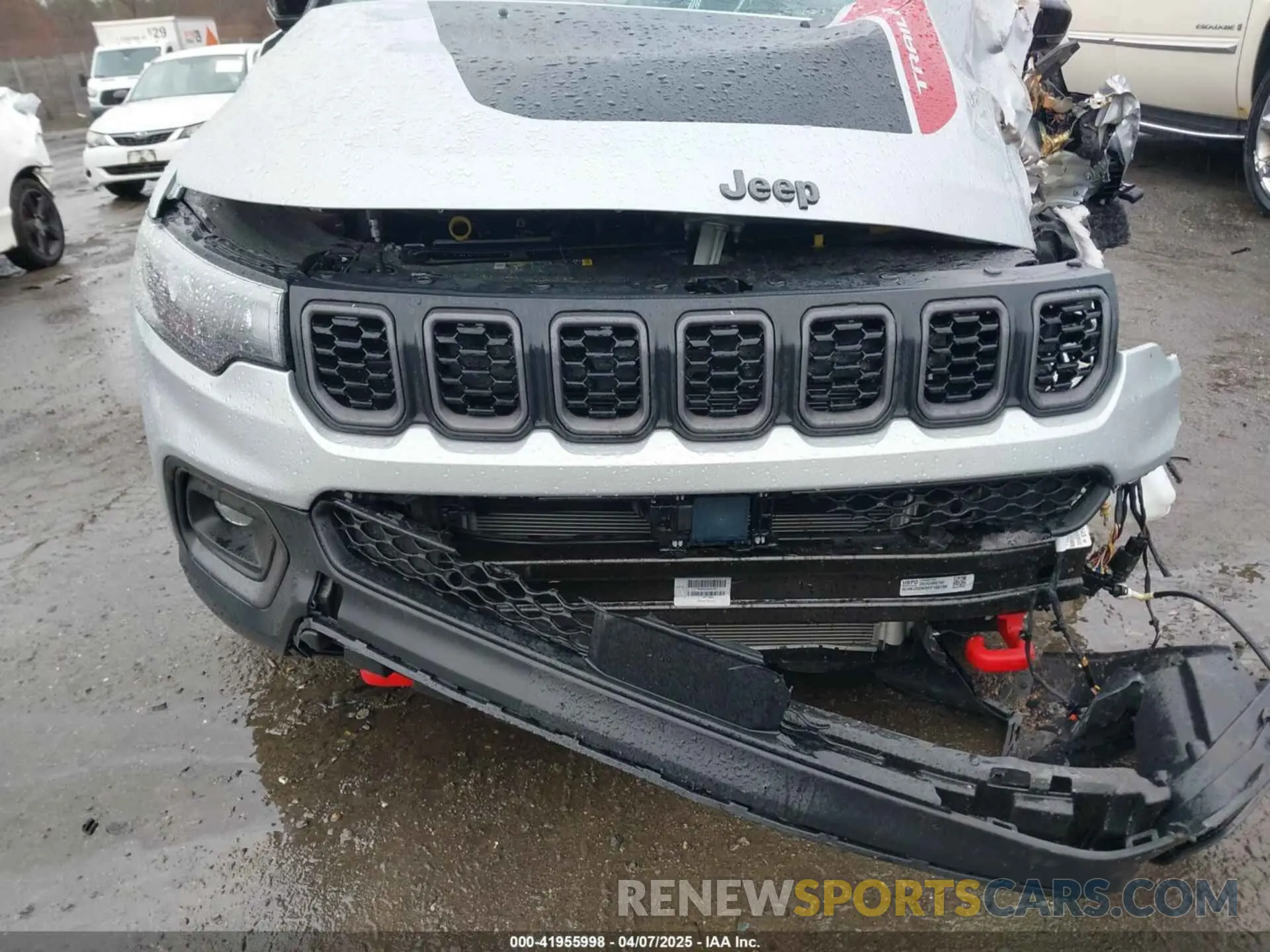 18 fotografías del automóvil dañado 3C4NJDDN3RT166786 JEEP COMPASS 2024