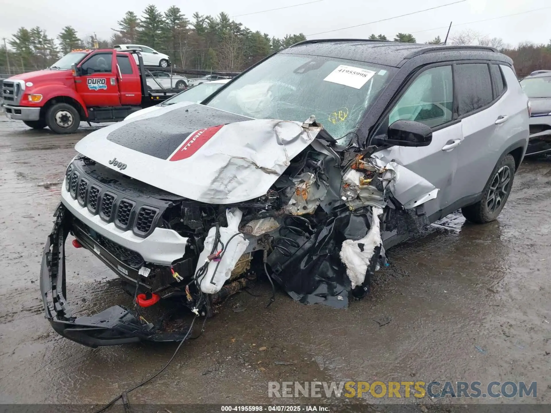 2 fotografías del automóvil dañado 3C4NJDDN3RT166786 JEEP COMPASS 2024