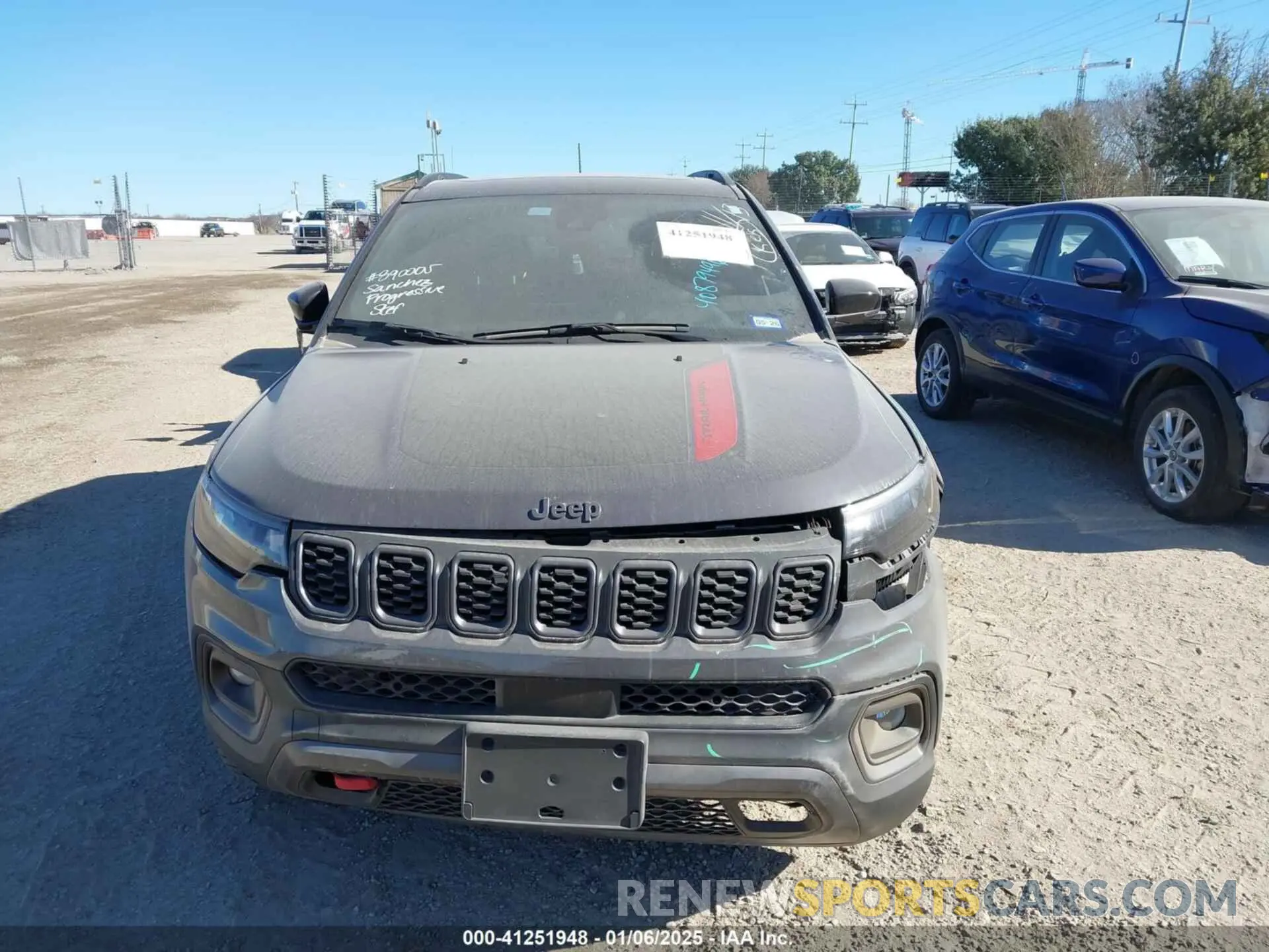 13 fotografías del automóvil dañado 3C4NJDDN4RT135384 JEEP COMPASS 2024