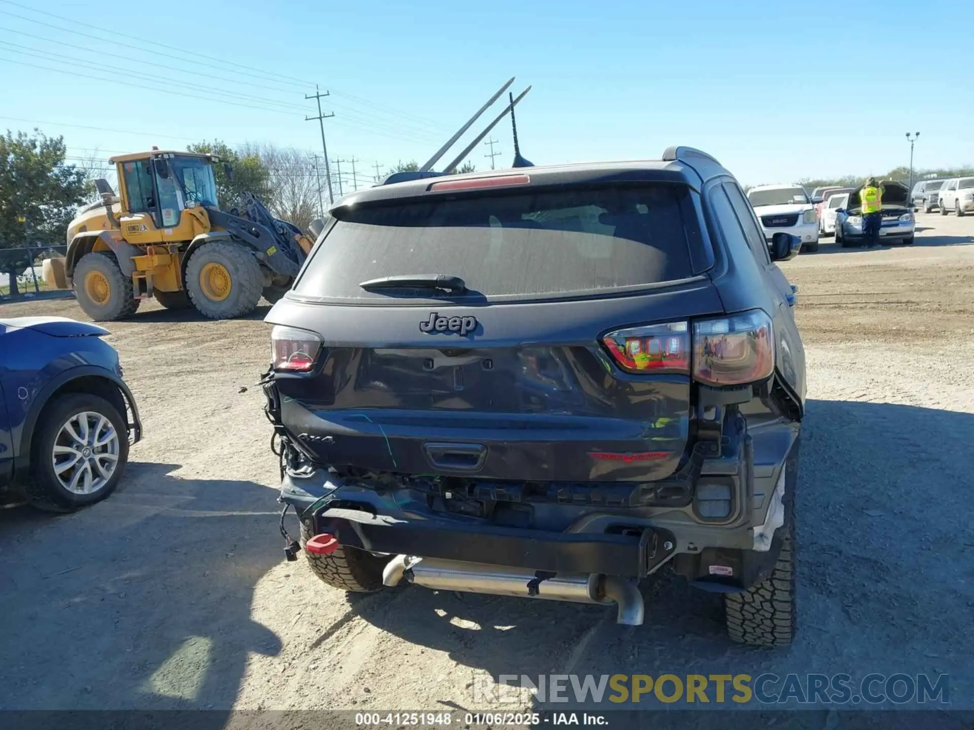 17 fotografías del automóvil dañado 3C4NJDDN4RT135384 JEEP COMPASS 2024