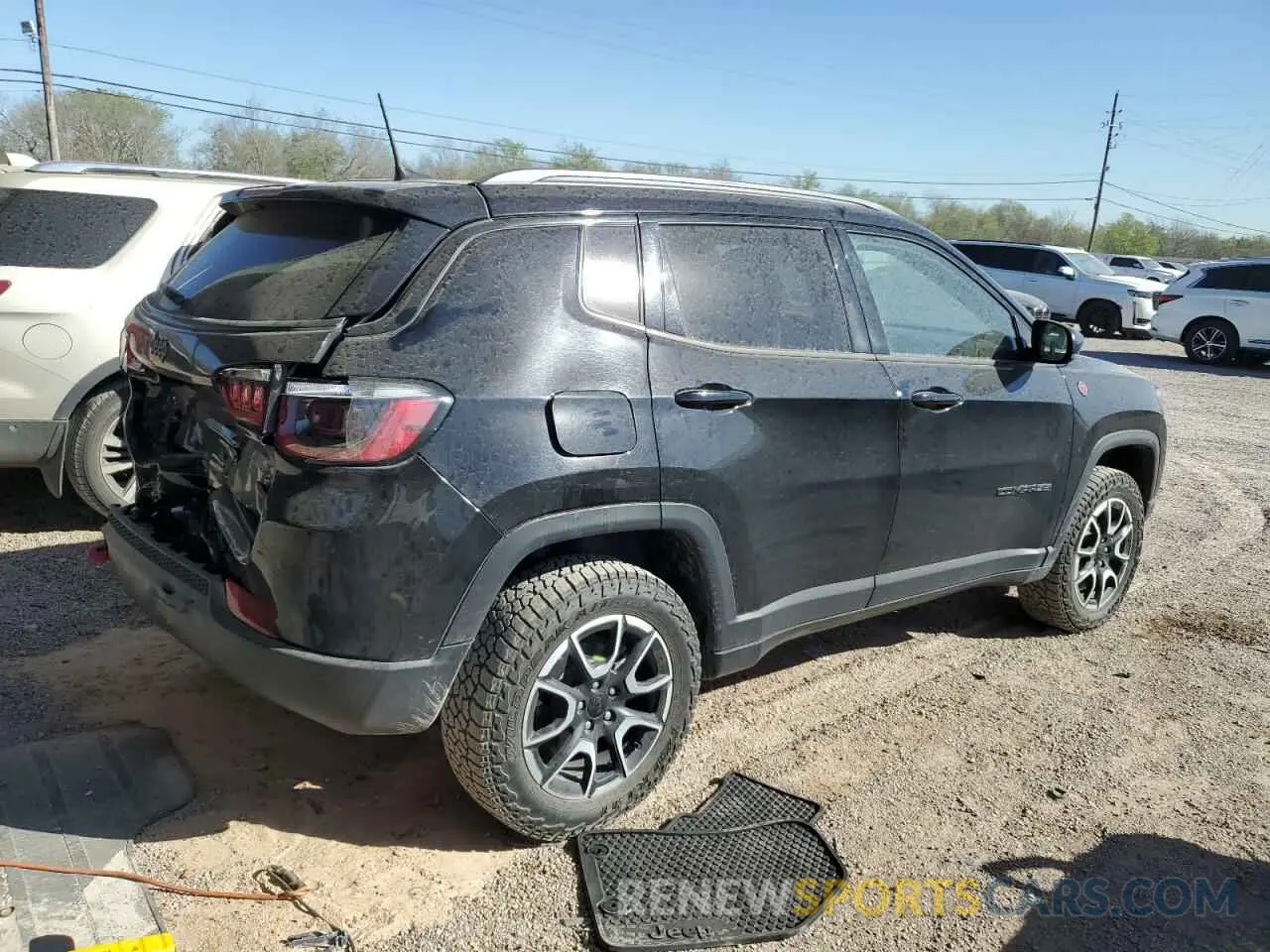 3 fotografías del automóvil dañado 3C4NJDDN6RT137508 JEEP COMPASS 2024