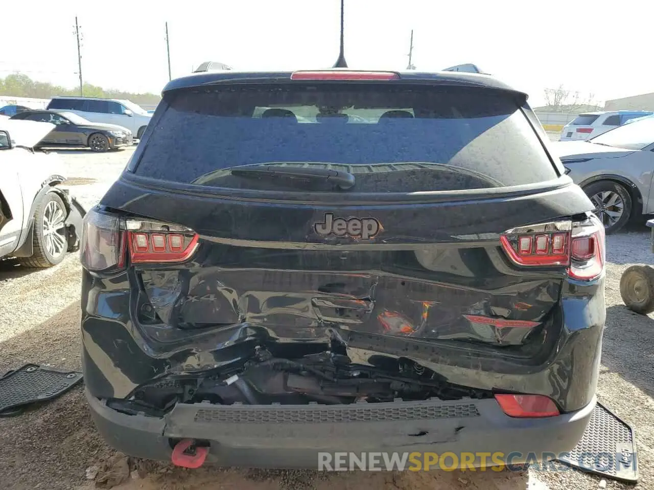 6 fotografías del automóvil dañado 3C4NJDDN6RT137508 JEEP COMPASS 2024