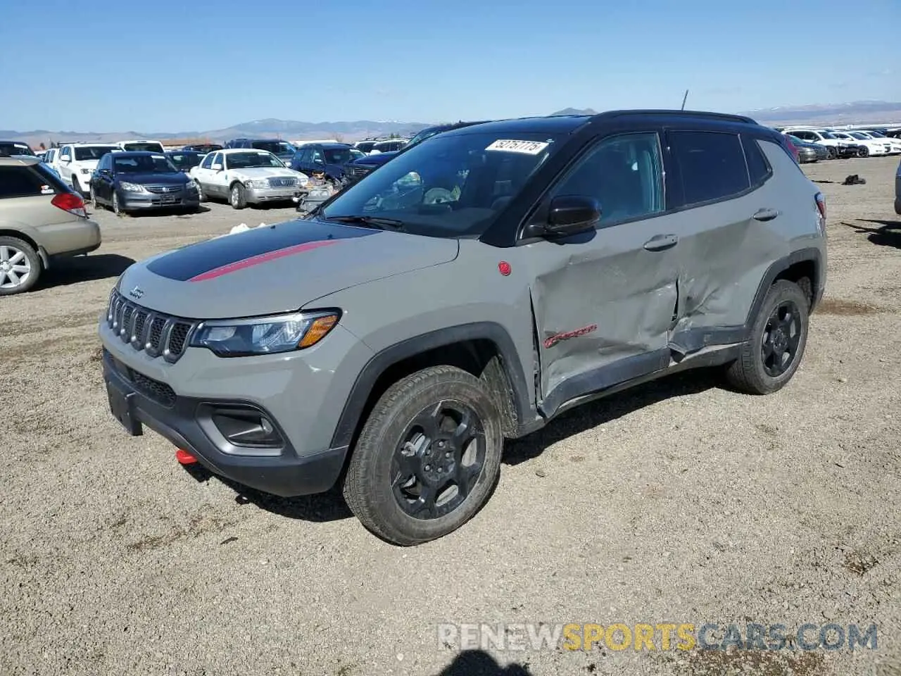 1 fotografías del automóvil dañado 3C4NJDDN8RT580310 JEEP COMPASS 2024