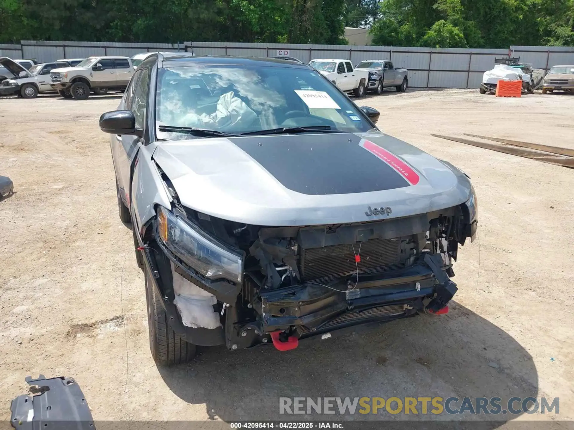6 fotografías del automóvil dañado 3C4NJDDN8RT596877 JEEP COMPASS 2024