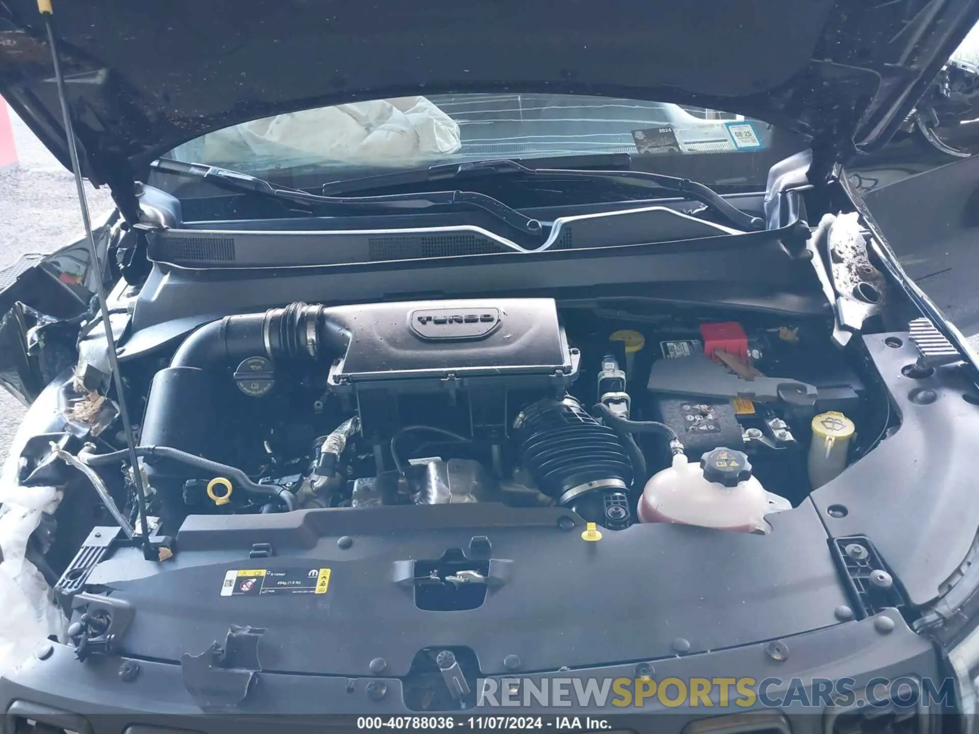 10 fotografías del automóvil dañado 3C4NJDDN9RT155338 JEEP COMPASS 2024