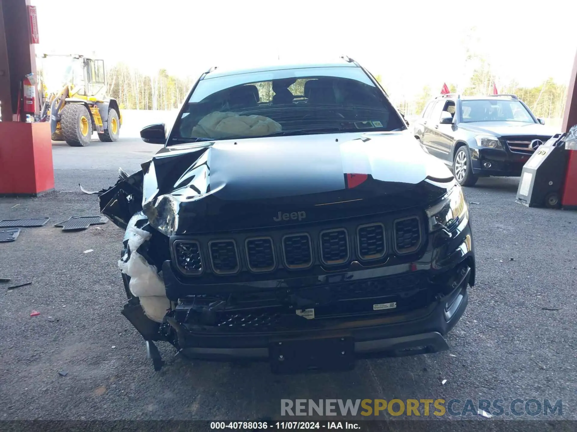 13 fotografías del automóvil dañado 3C4NJDDN9RT155338 JEEP COMPASS 2024