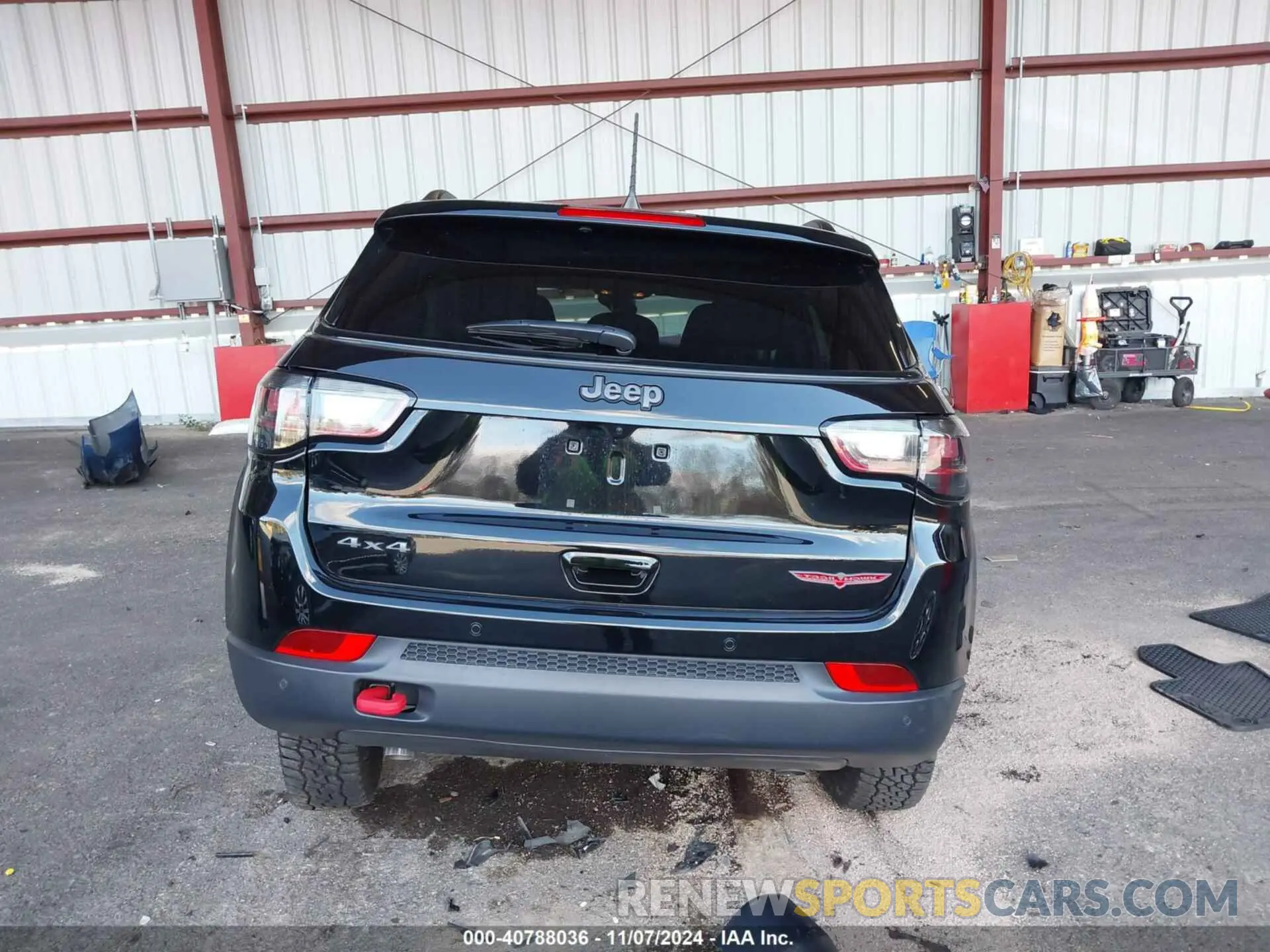 17 fotografías del automóvil dañado 3C4NJDDN9RT155338 JEEP COMPASS 2024