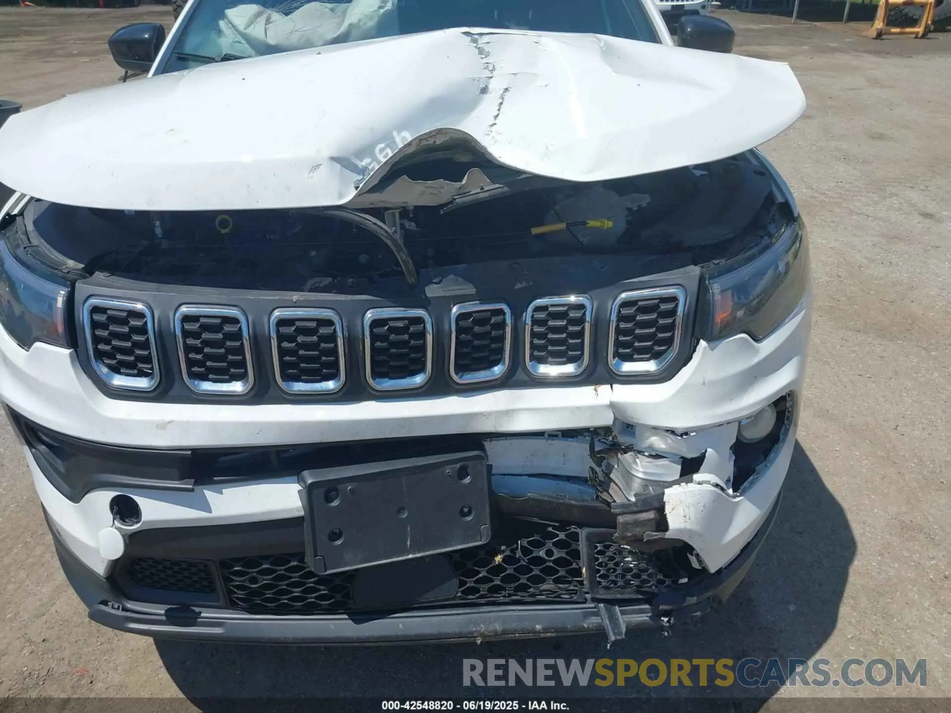 6 fotografías del automóvil dañado 3C4NJDFN8RT142657 JEEP COMPASS 2024