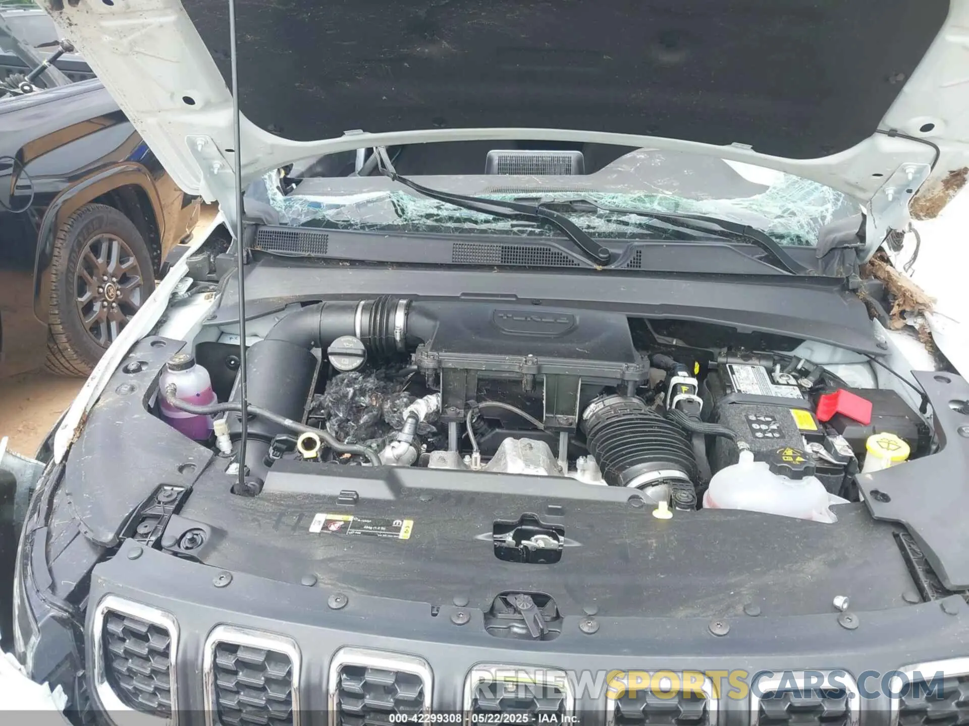 10 fotografías del automóvil dañado 3C4NJDAN1ST427522 JEEP COMPASS 2025