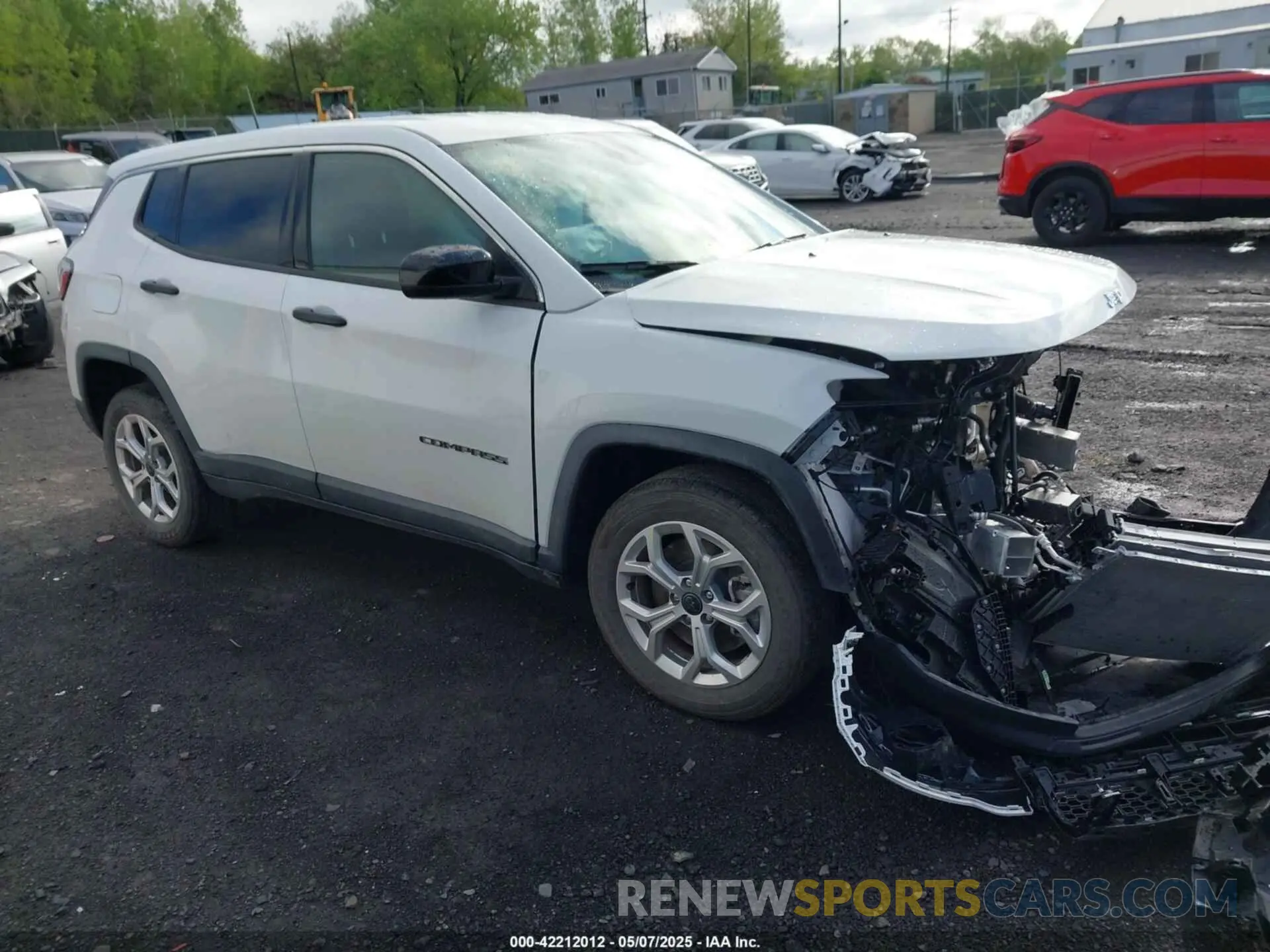 1 fotografías del automóvil dañado 3C4NJDAN2ST517777 JEEP COMPASS 2025