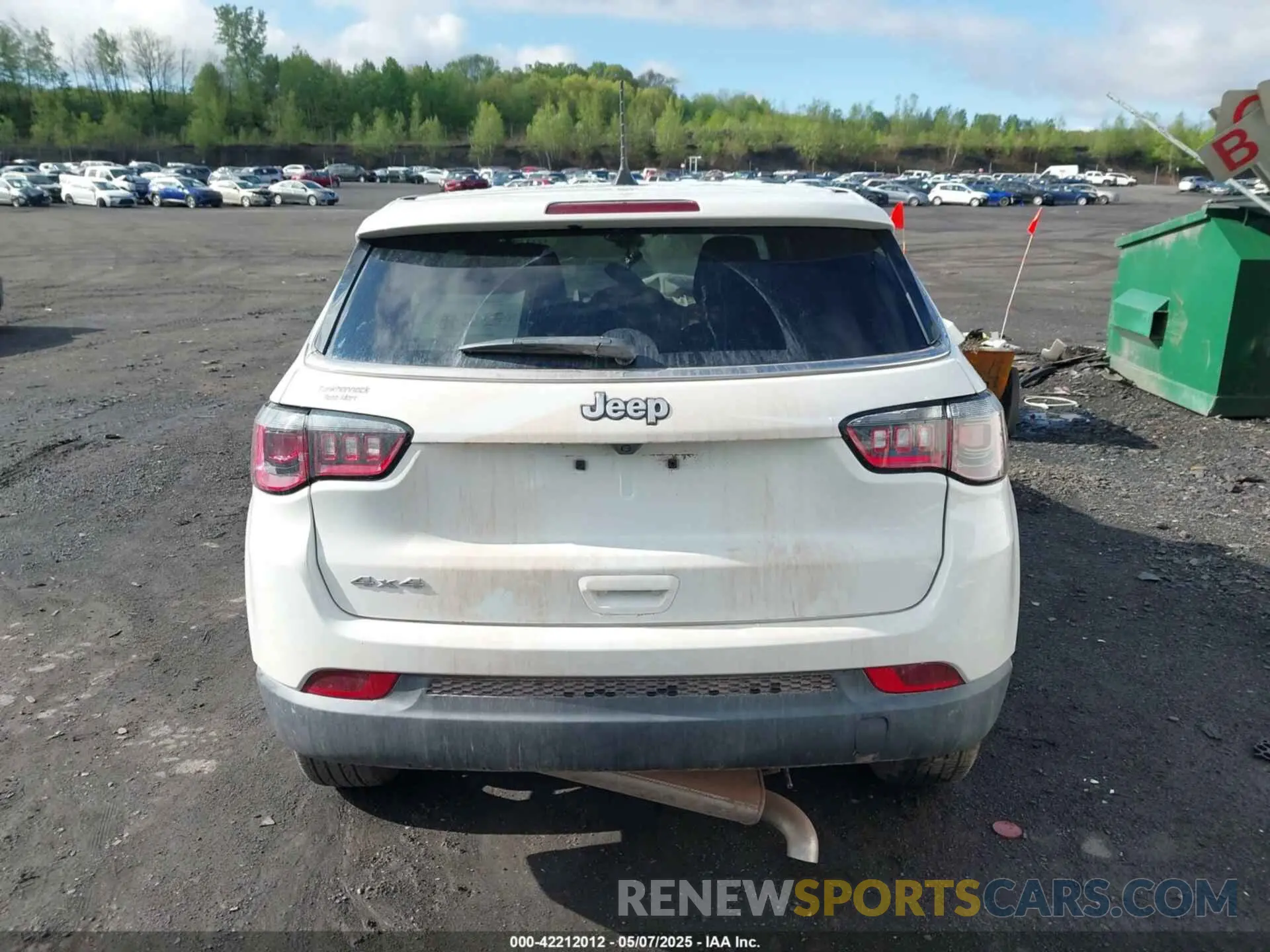 16 fotografías del automóvil dañado 3C4NJDAN2ST517777 JEEP COMPASS 2025