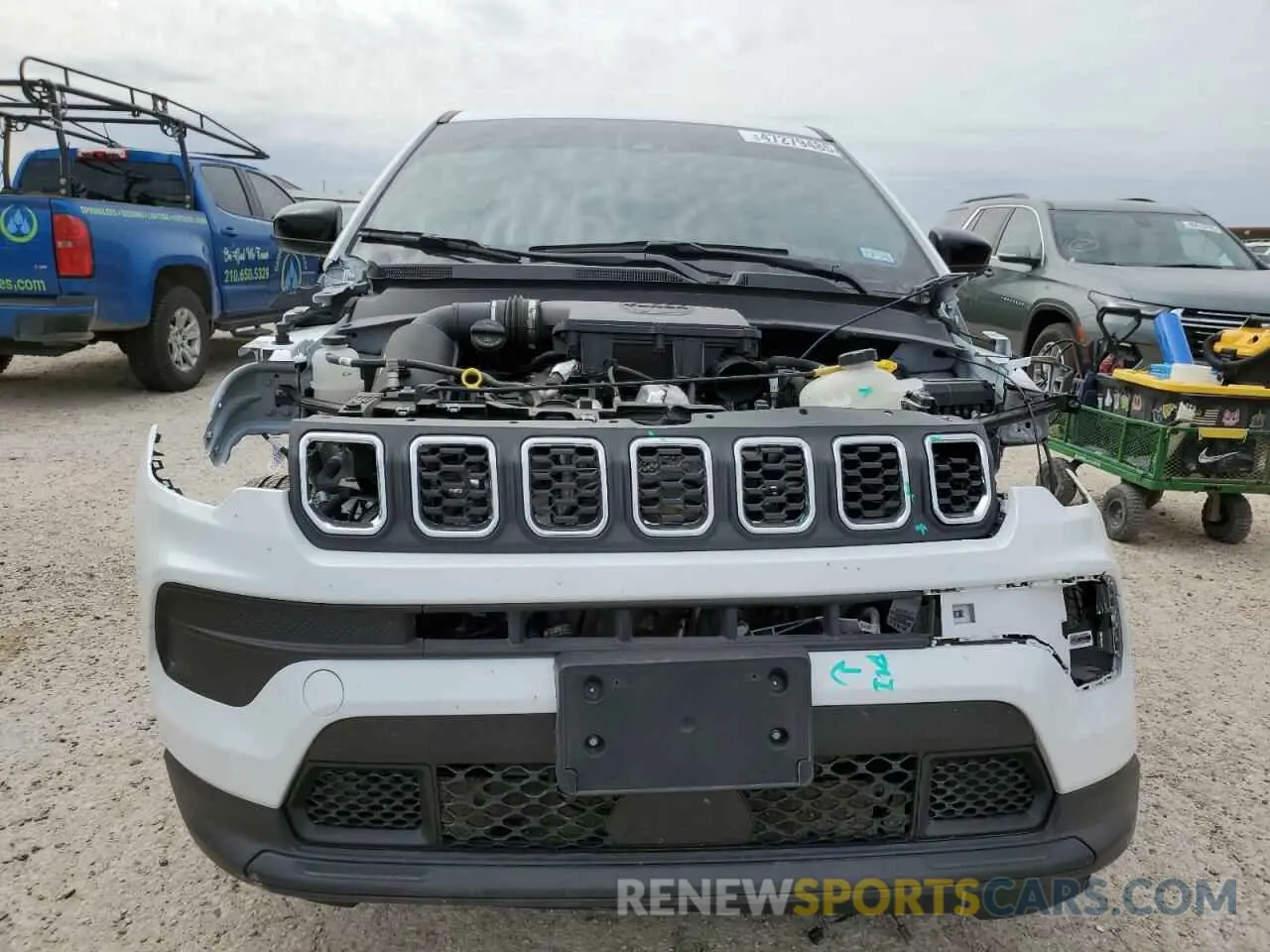 5 fotografías del automóvil dañado 3C4NJDAN3ST501555 JEEP COMPASS 2025
