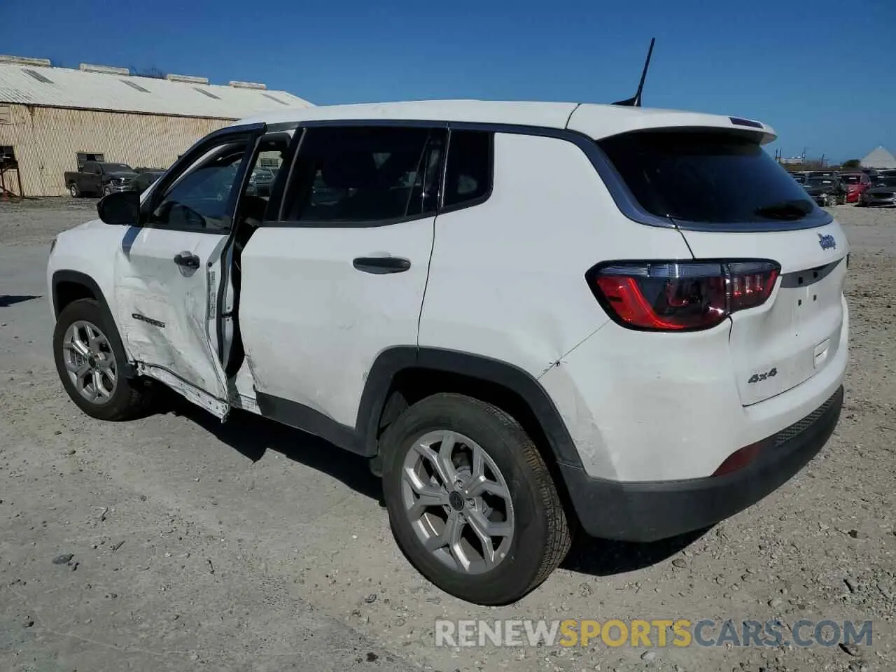 2 fotografías del automóvil dañado 3C4NJDAN3ST515939 JEEP COMPASS 2025
