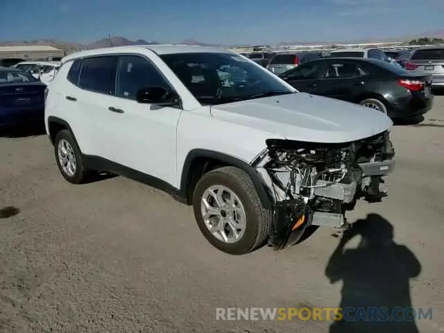 12 fotografías del automóvil dañado 3C4NJDAN9ST508851 JEEP COMPASS 2025
