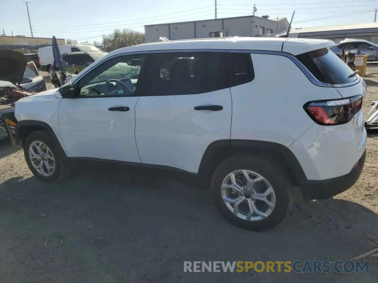 2 fotografías del automóvil dañado 3C4NJDAN9ST508851 JEEP COMPASS 2025