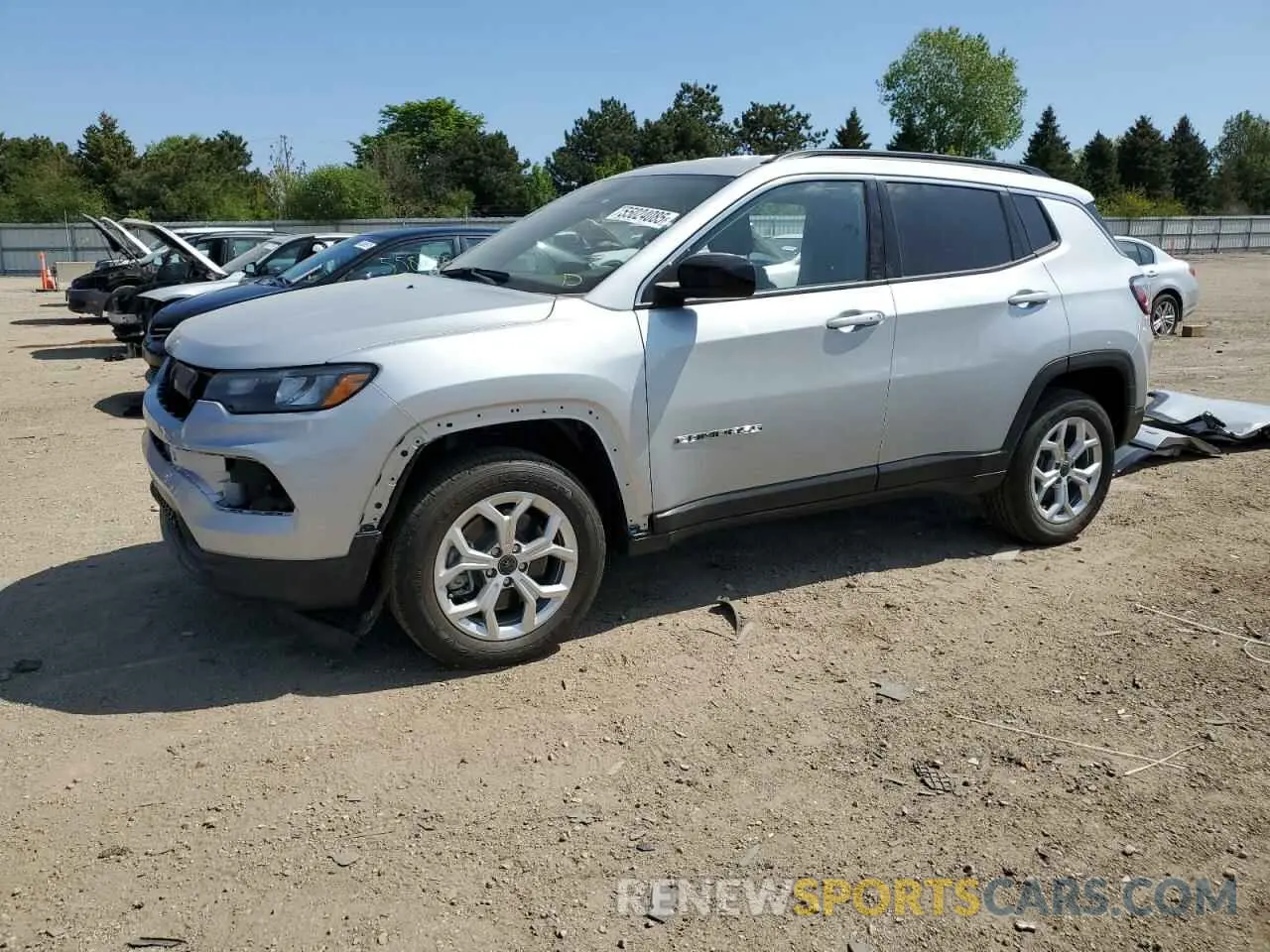 1 fotografías del automóvil dañado 3C4NJDBN1ST566404 JEEP COMPASS 2025