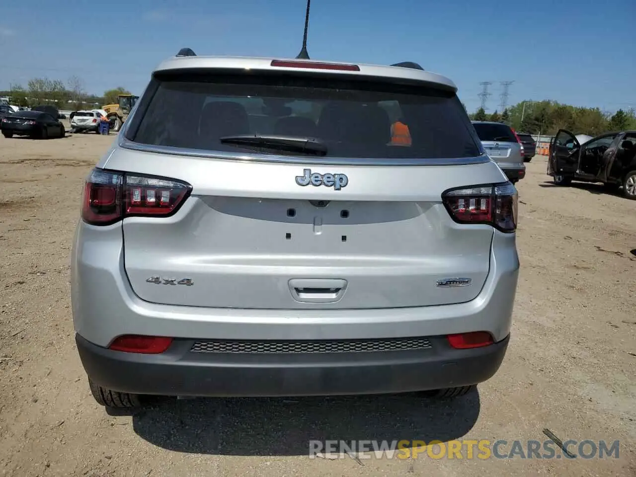 6 fotografías del automóvil dañado 3C4NJDBN1ST566404 JEEP COMPASS 2025